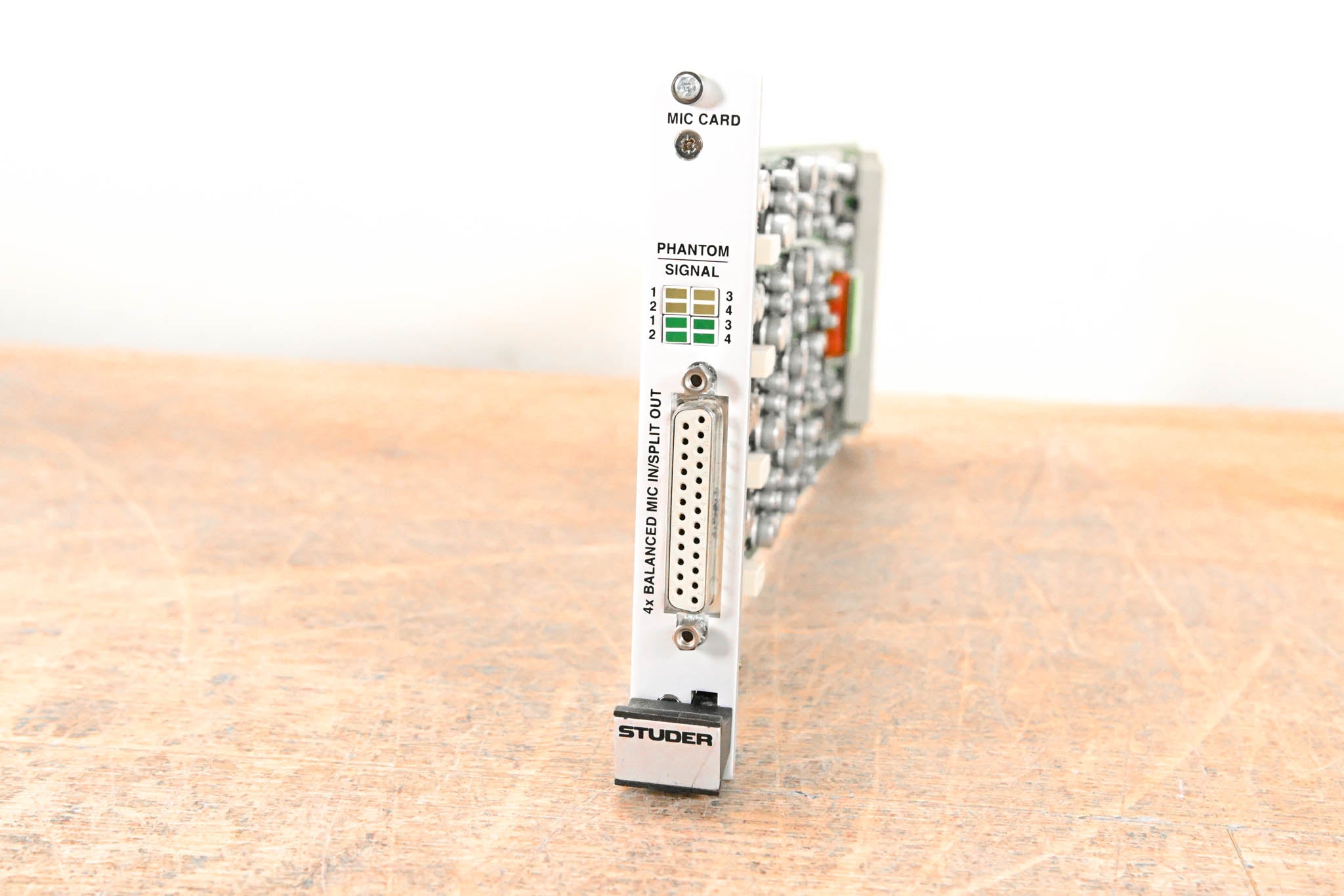 Studer Mic/Line In Card for D21m Modular I/O System