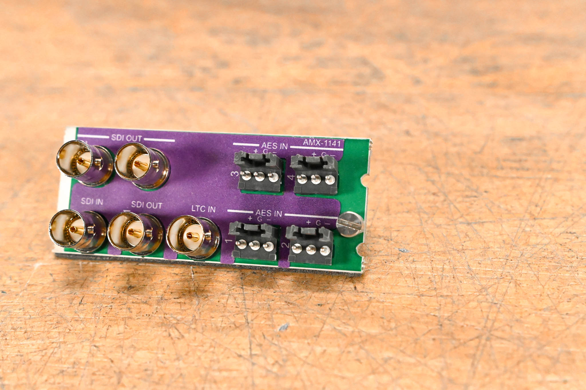 Miranda AMX-1141 Rear I/O Module for Densité Frame