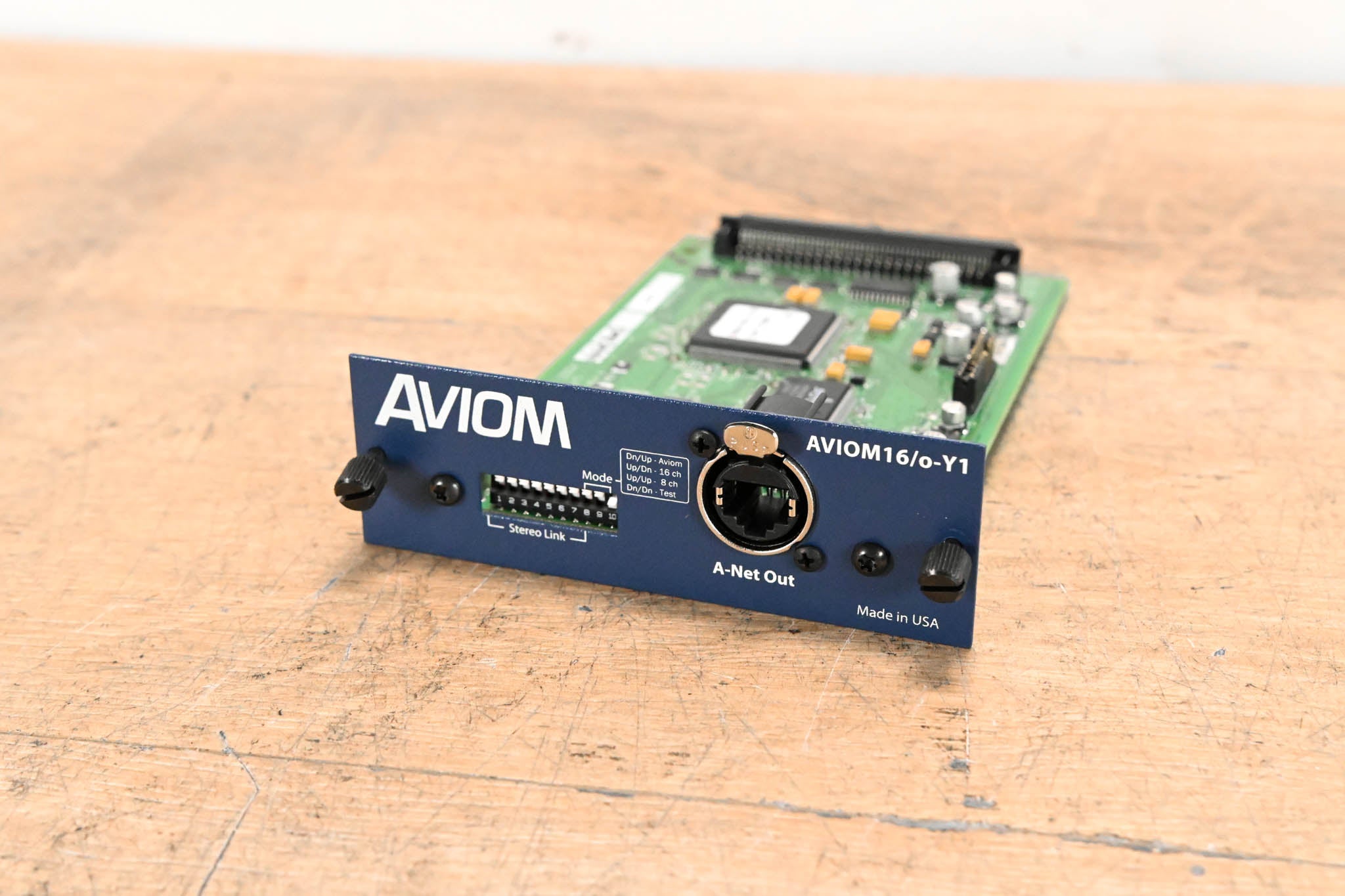 Aviom 16/o-Y1 A-Net Card for Yamaha Digital Products