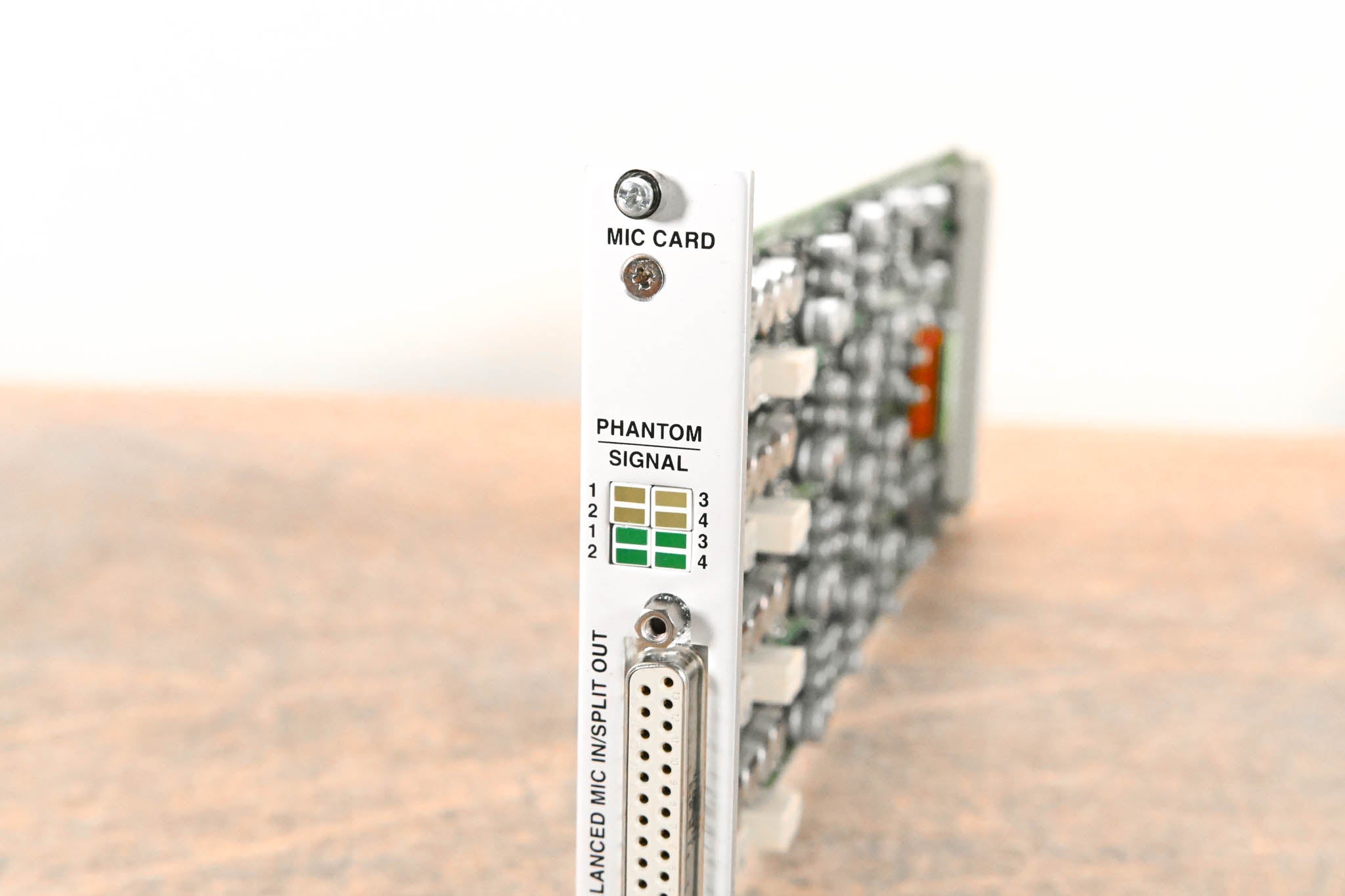 Studer Mic/Line In Card for D21m Modular I/O System