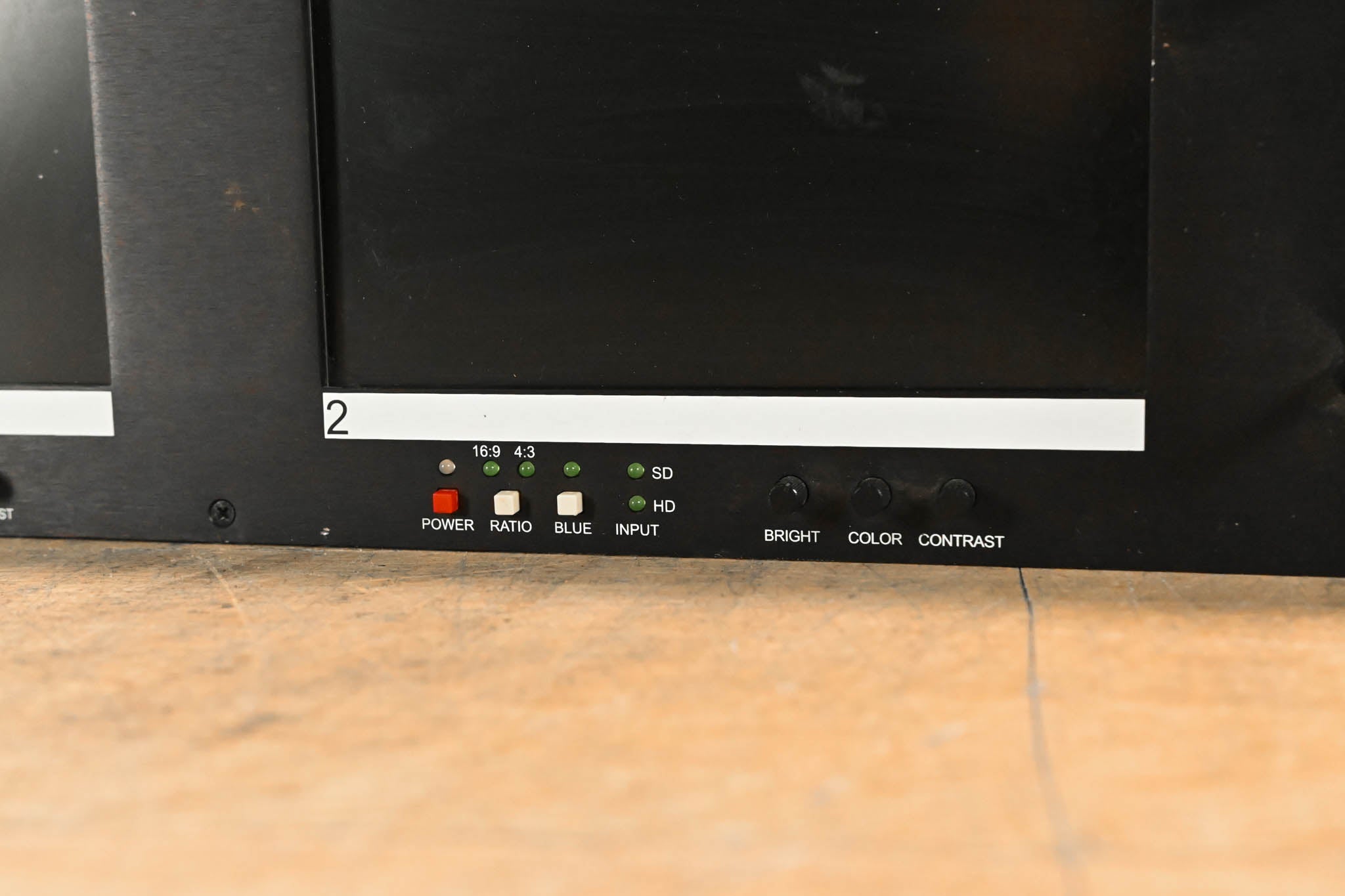 Marshall V-R72P-2HDSDI Dual 7" LCD Monitors (NO POWER SUPPLY)