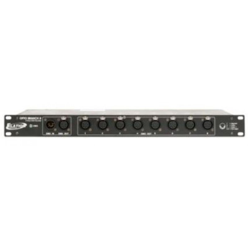 8-way DMX Distributor/Booster with 5 Pin XLR Input Jacks