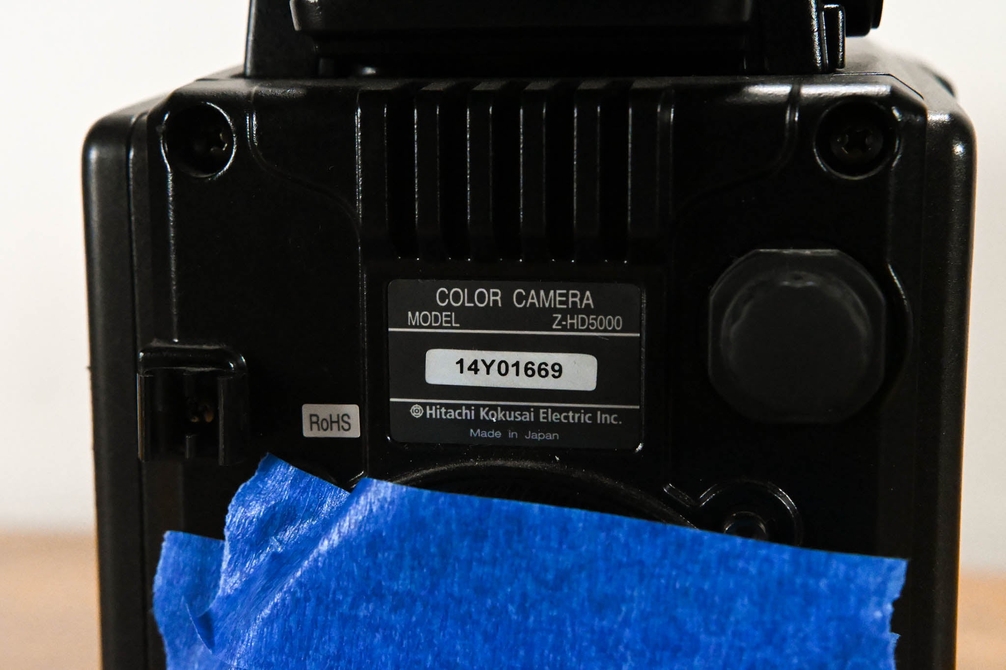 Hitachi Z-HD5000 HDTV Camera with CA-HF1000 Camera Adaptor