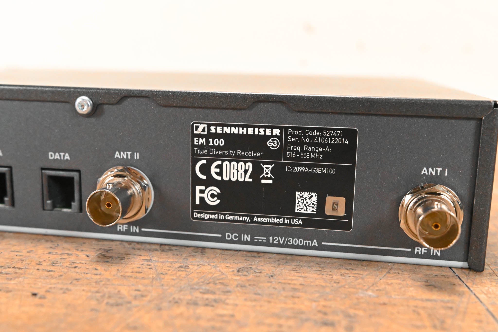 Sennheiser ew 100 G3 Bodypack Wireless System - A Range NO POWER SUPPLY