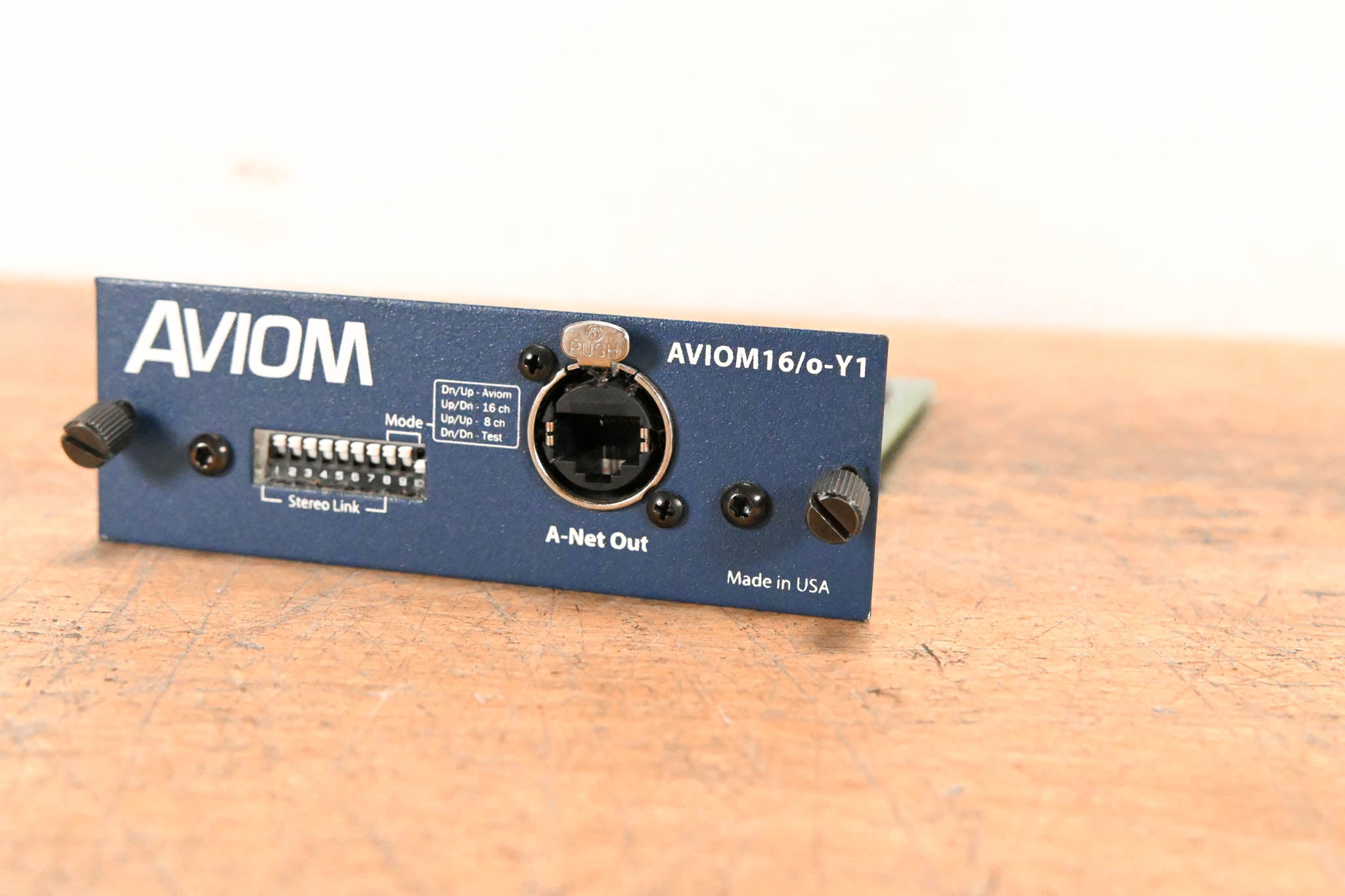 Aviom 16/o-Y1 A-Net Card for Yamaha Digital Products