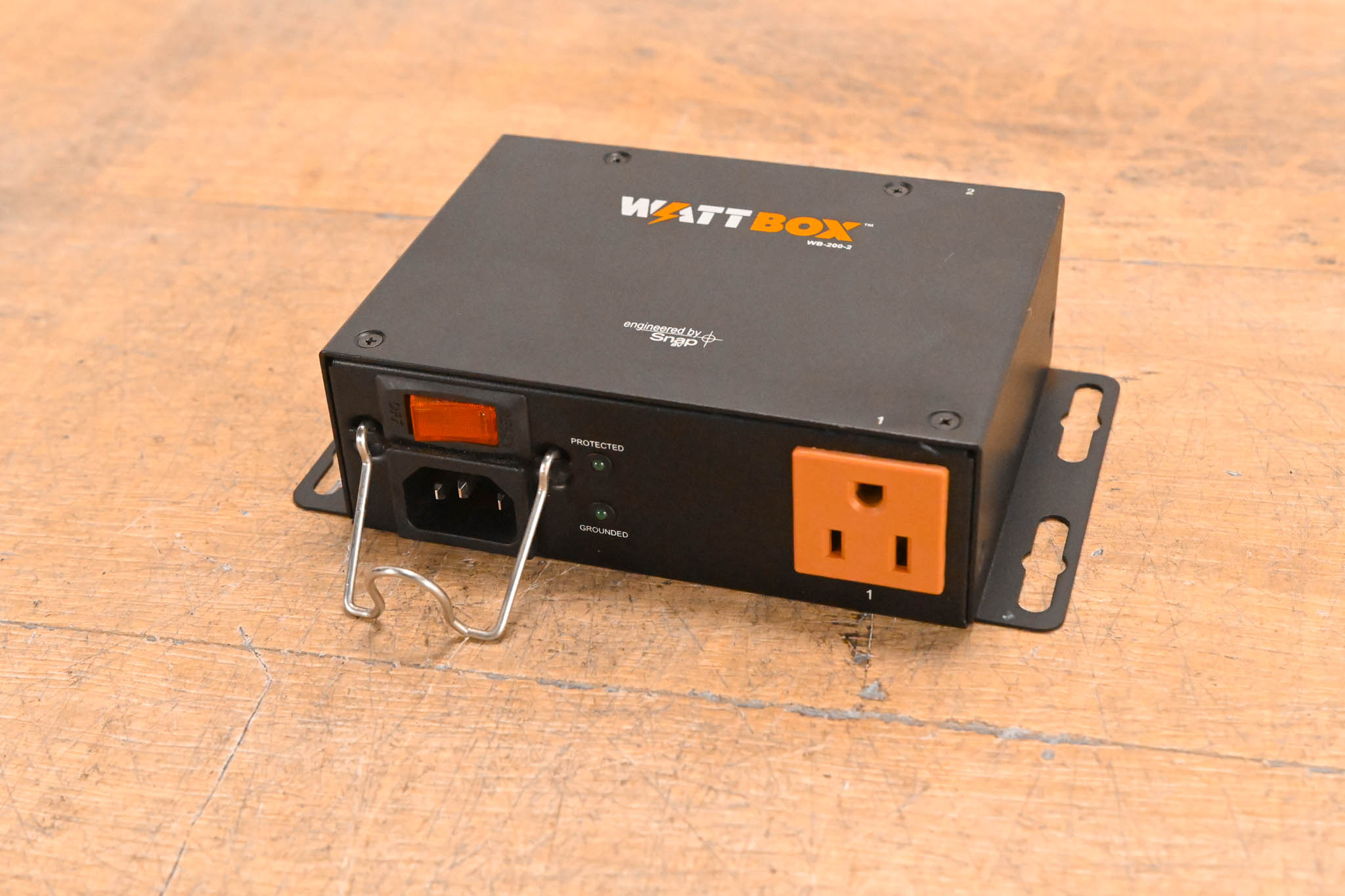 WattBox WB-200-2 Mounted Power Conditioner with 2 Outlets