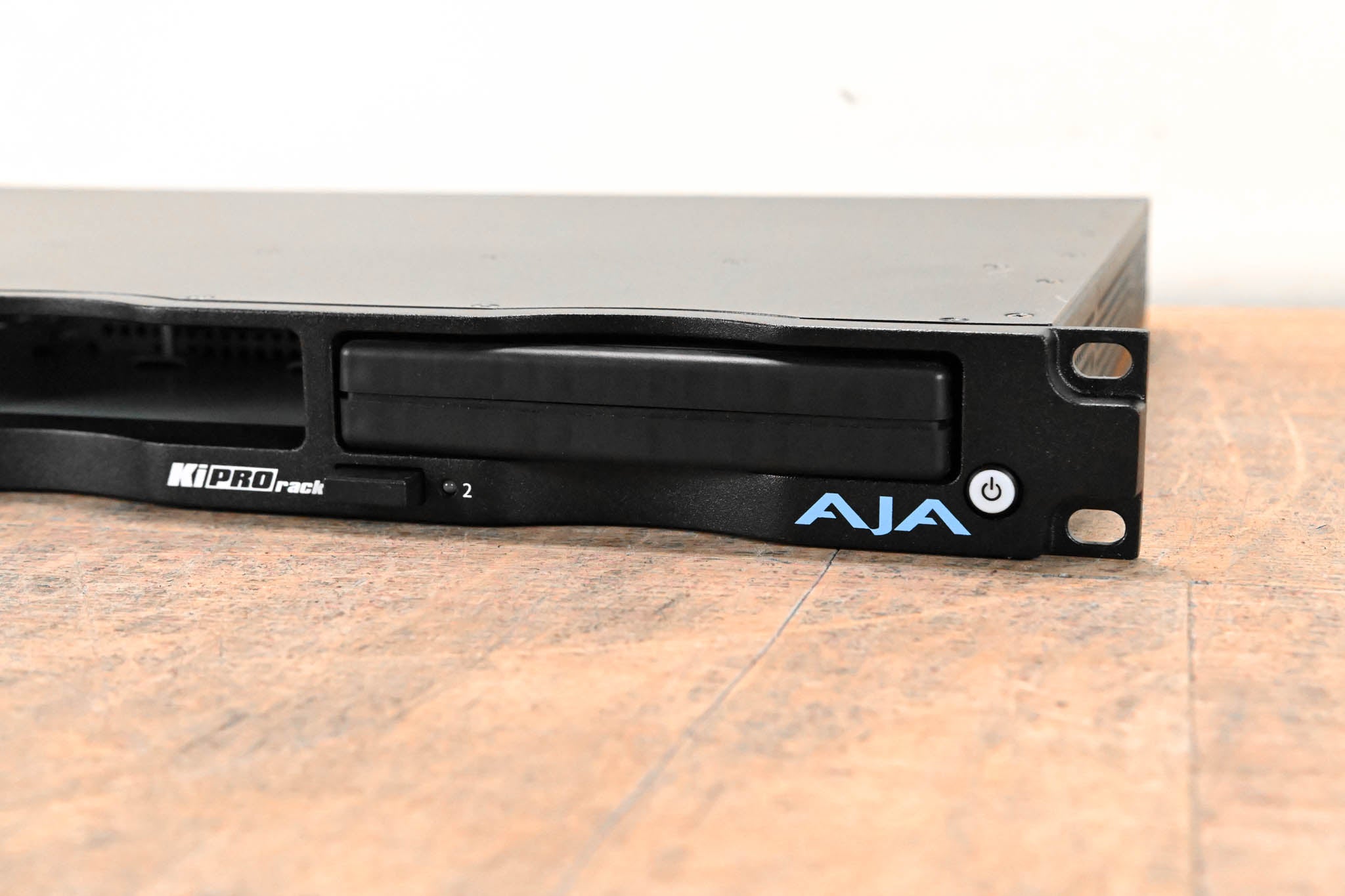 AJA Ki Pro Rack Video Recorder and Player with one 256GB KiStor Module