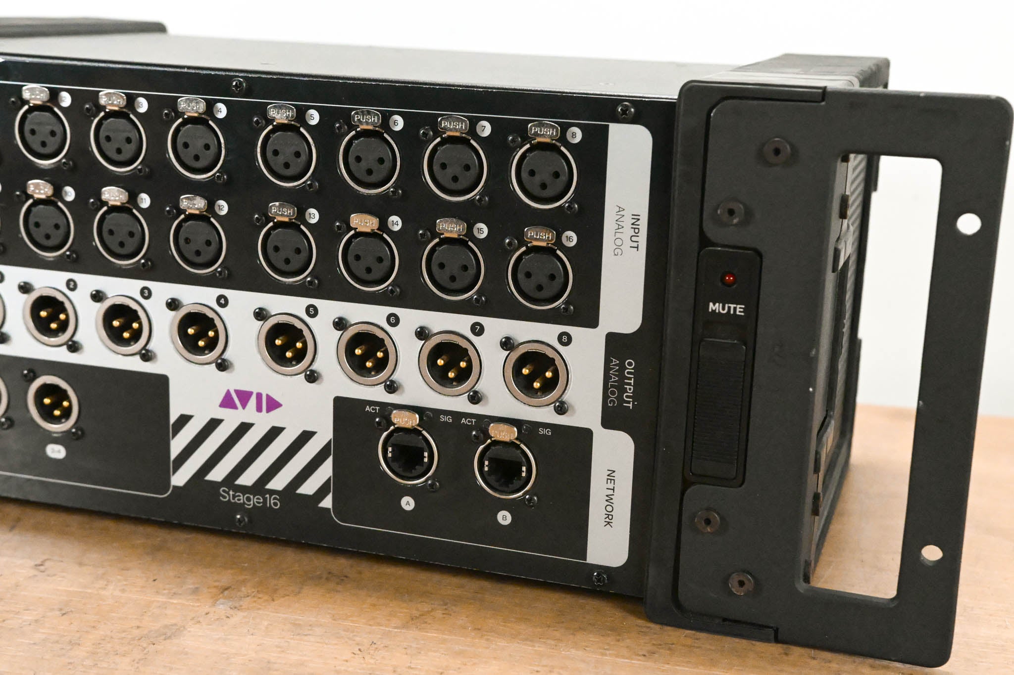 AVID Venue Stage 16 Remote I/O Stage Rack for S3L Digital Mixing System