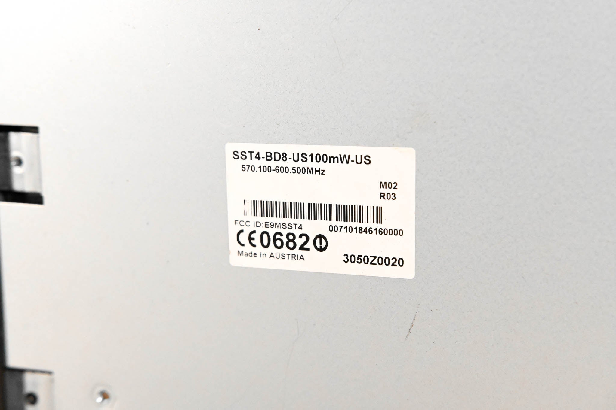 AKG SST4 Stereo Transmitter for In-Ear Monitoring - Band 8 (NO PSU)