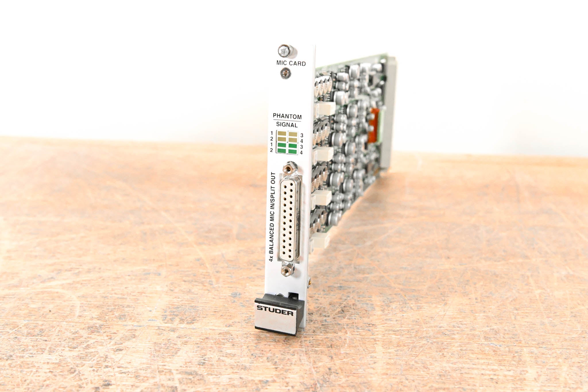 Studer Mic/Line In Card for D21m Modular I/O System