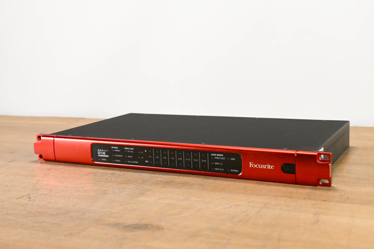 Focusrite RedNet D16 AES Dante-Equipped Digital Audio Interface