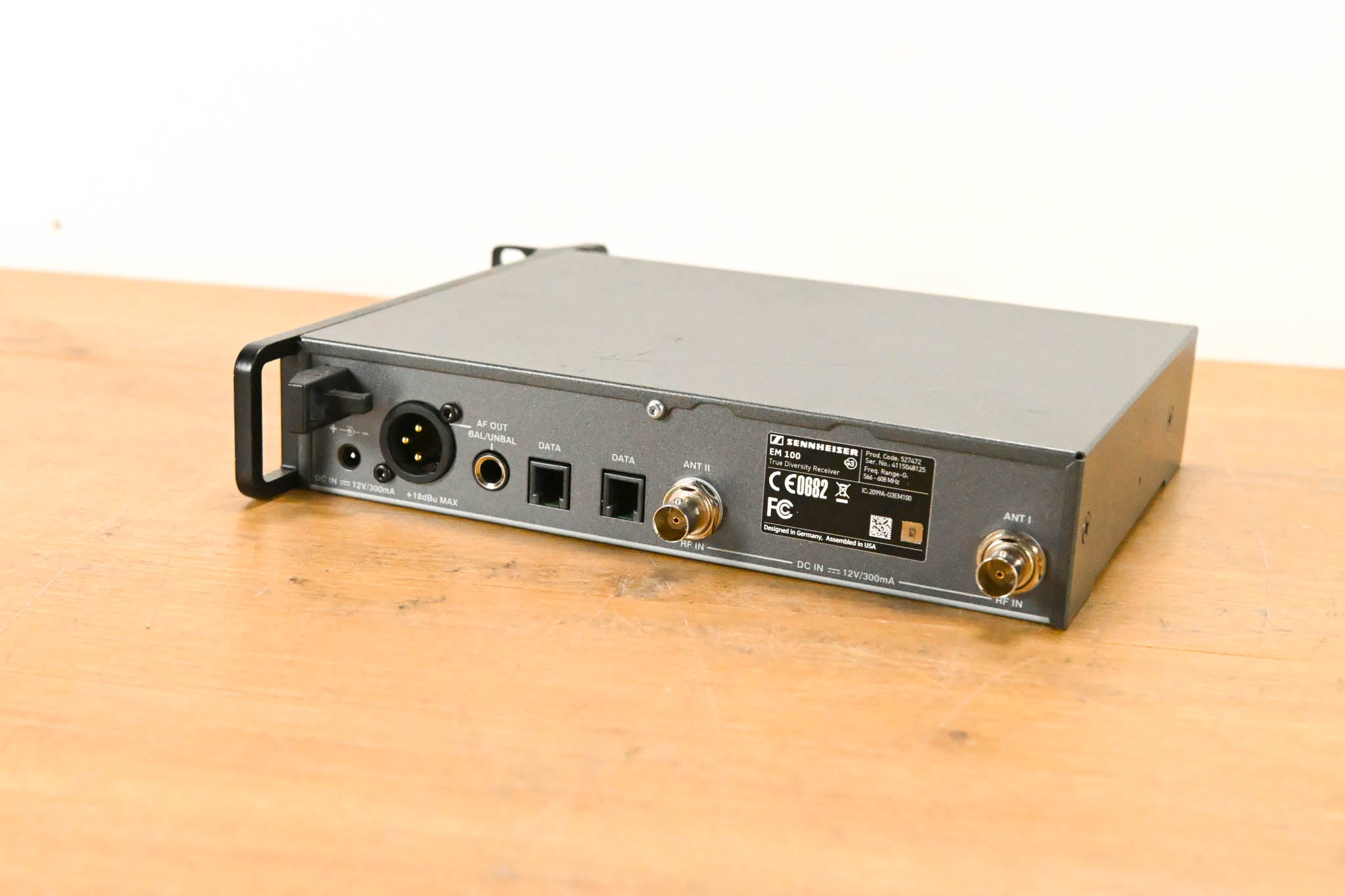 Sennheiser ew 100 G3 Bodypack Wireless System 566-608MHz NO POWER SUPPLY