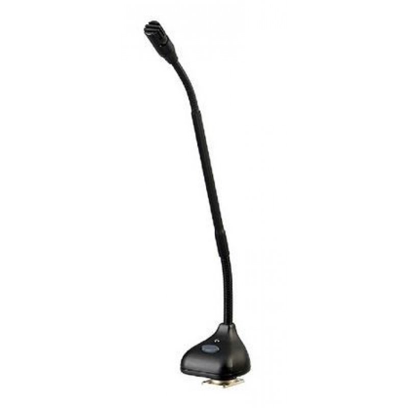 Multi pattern gooseneck microphone