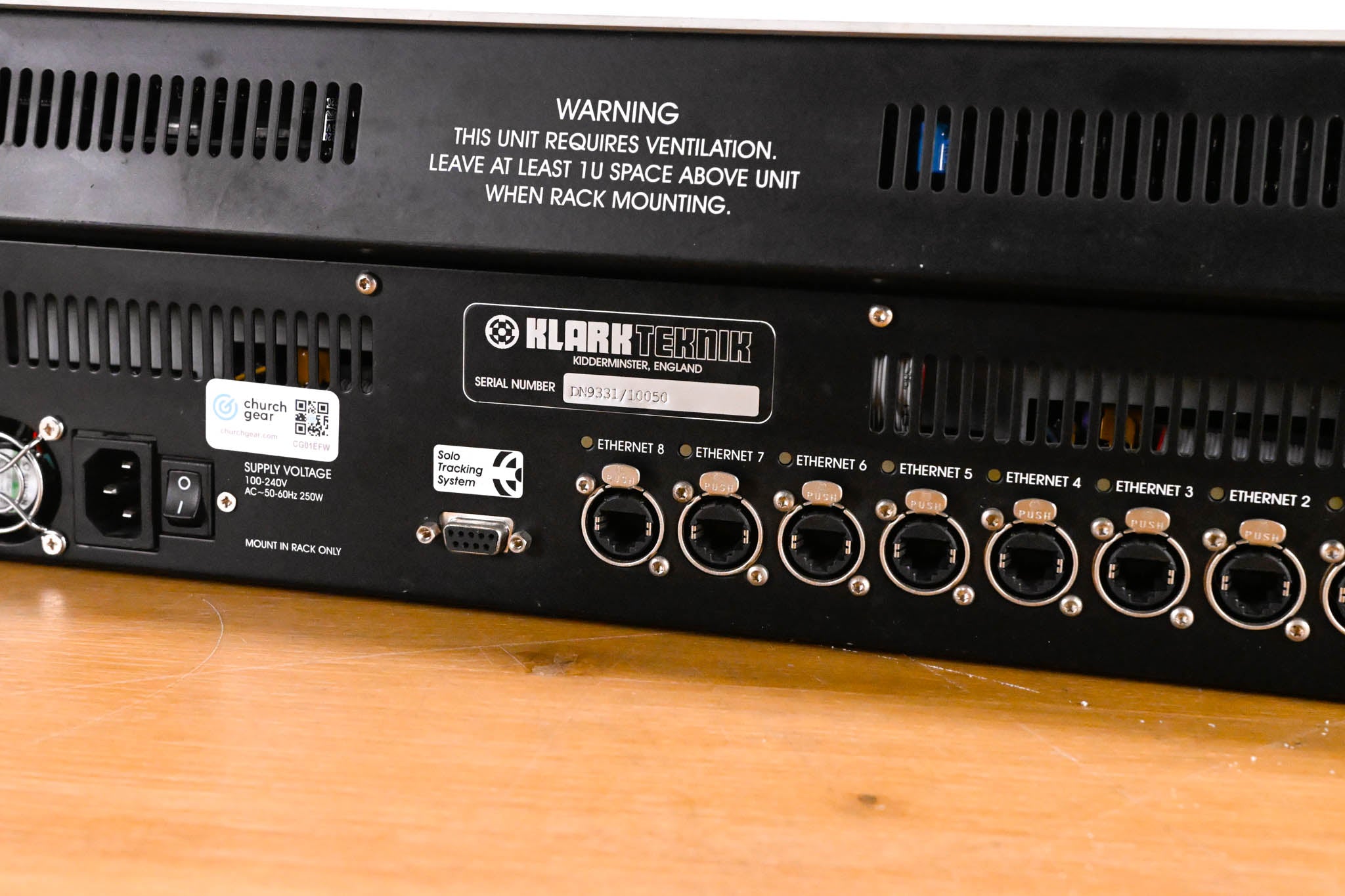 Klark Teknik DN9331 Helix Rapide 31-Band Graphic Equalizer Controller