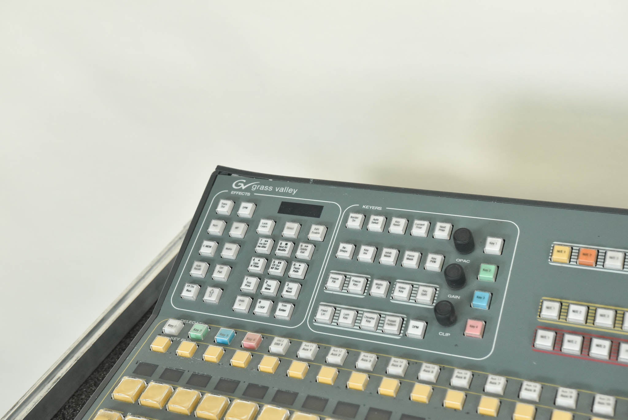 Grass Valley Kayak 2ME CP RC400 Control Panel with Case