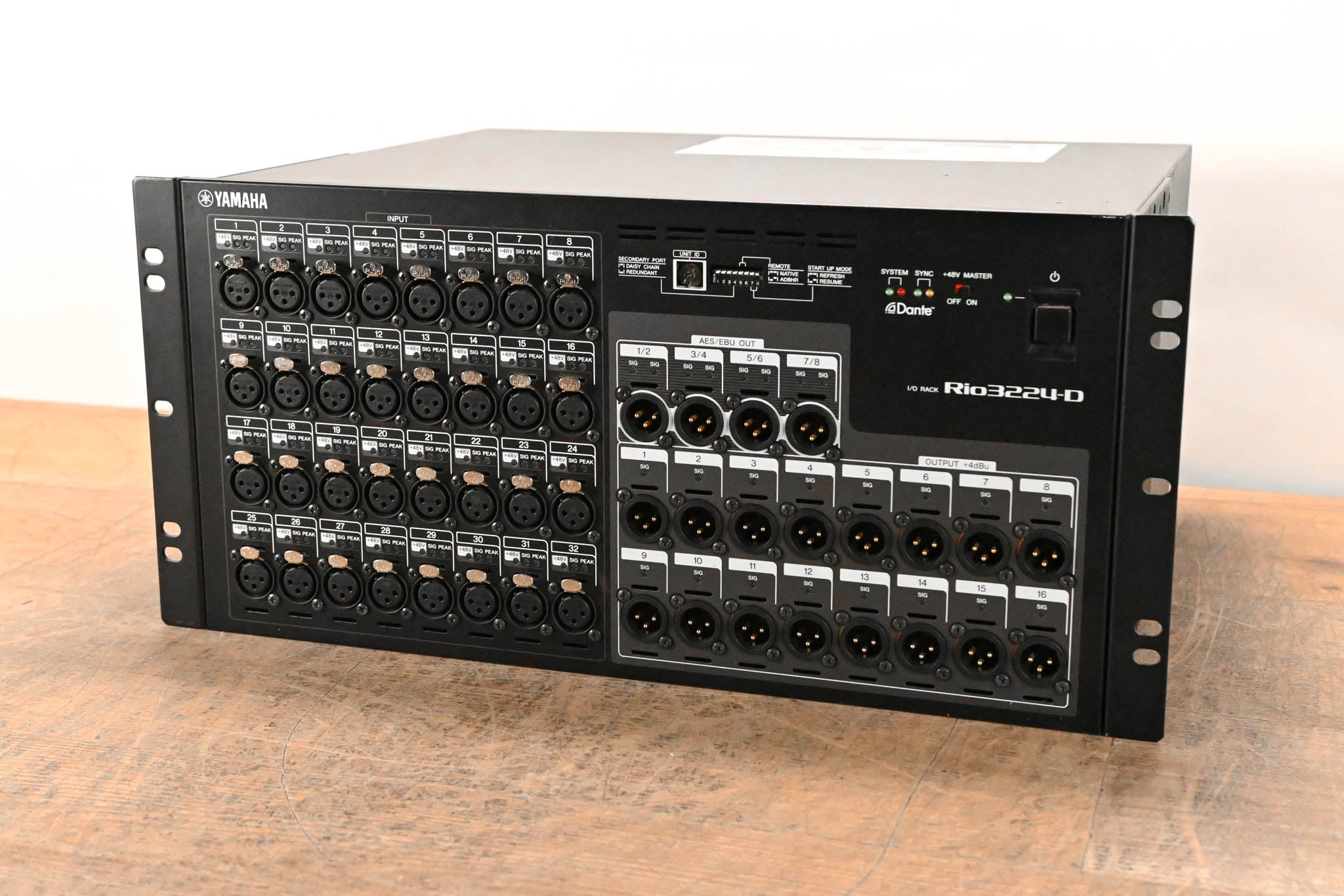 Yamaha Rio3224-D Rio Series 32x16 Remote Stage Box