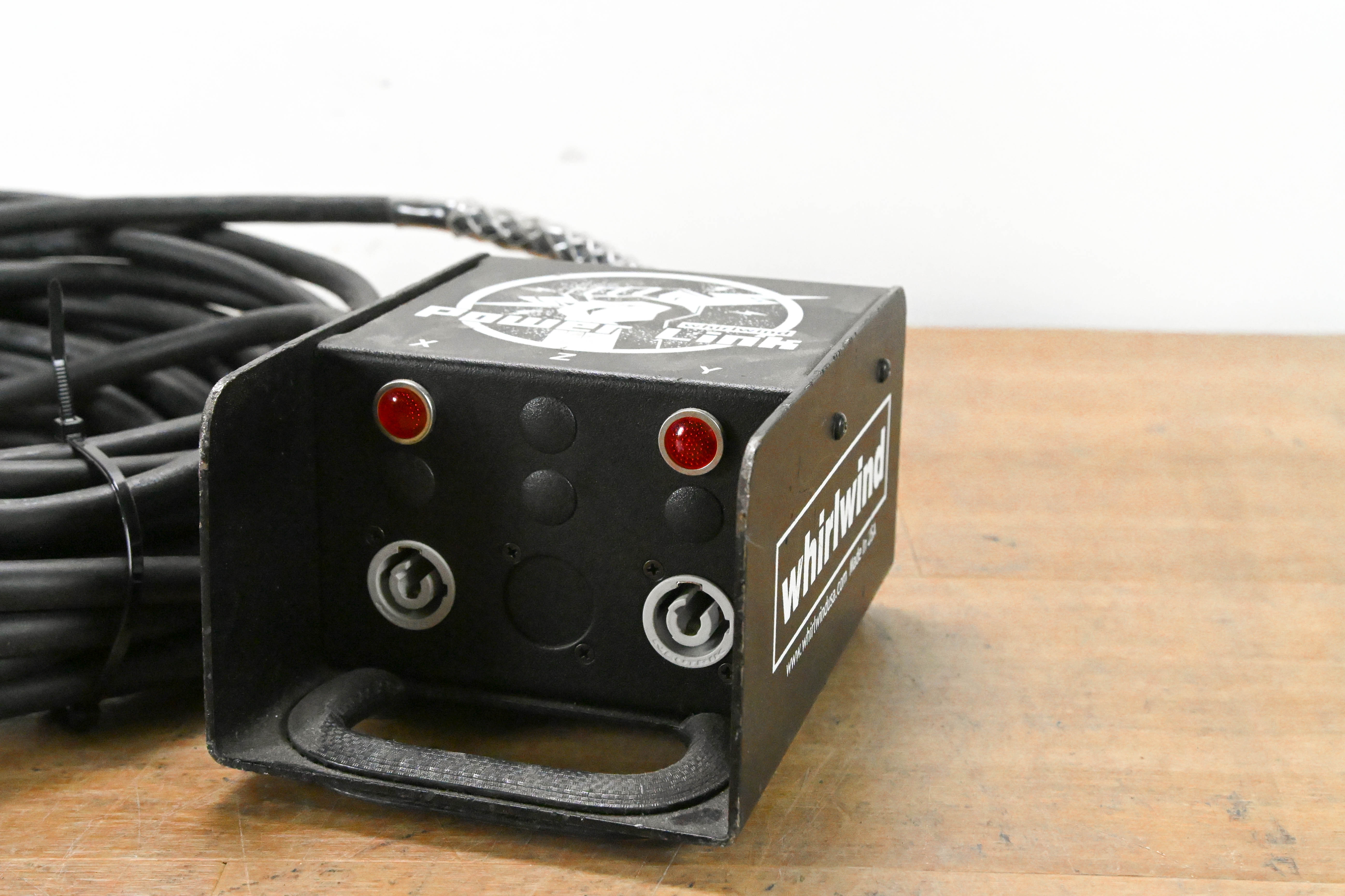 Whirlwind PowerLink Edison to PowerCON Power Distribution Snake - 50'
