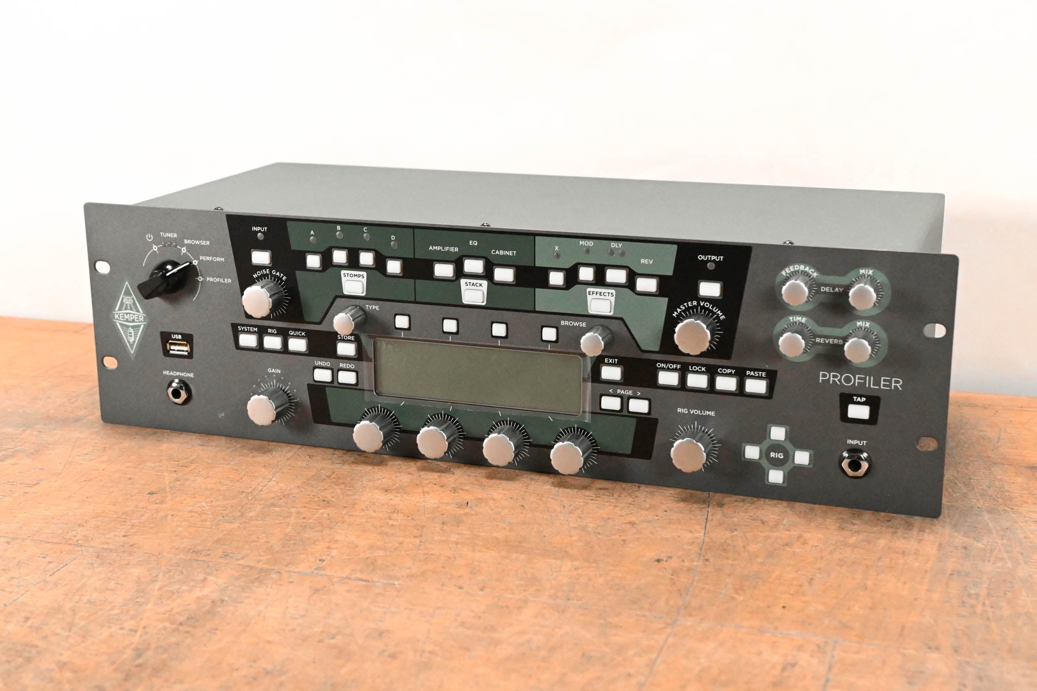 Kemper Profiler Rack Rackmount Profiling Amp Head