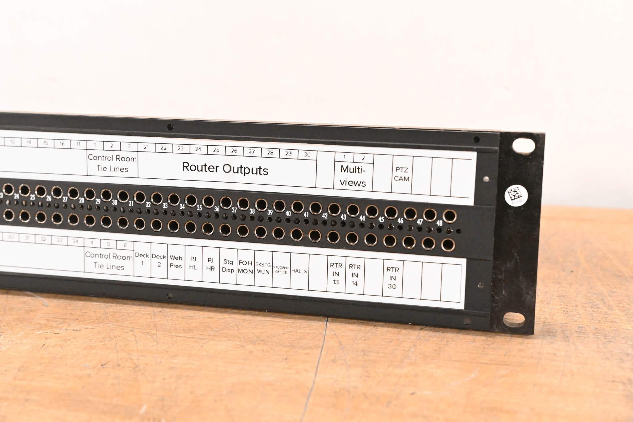 AVP SuperHD Micro 3G Video Patchbay 2RU w/ KMN75 & KM75 Modules