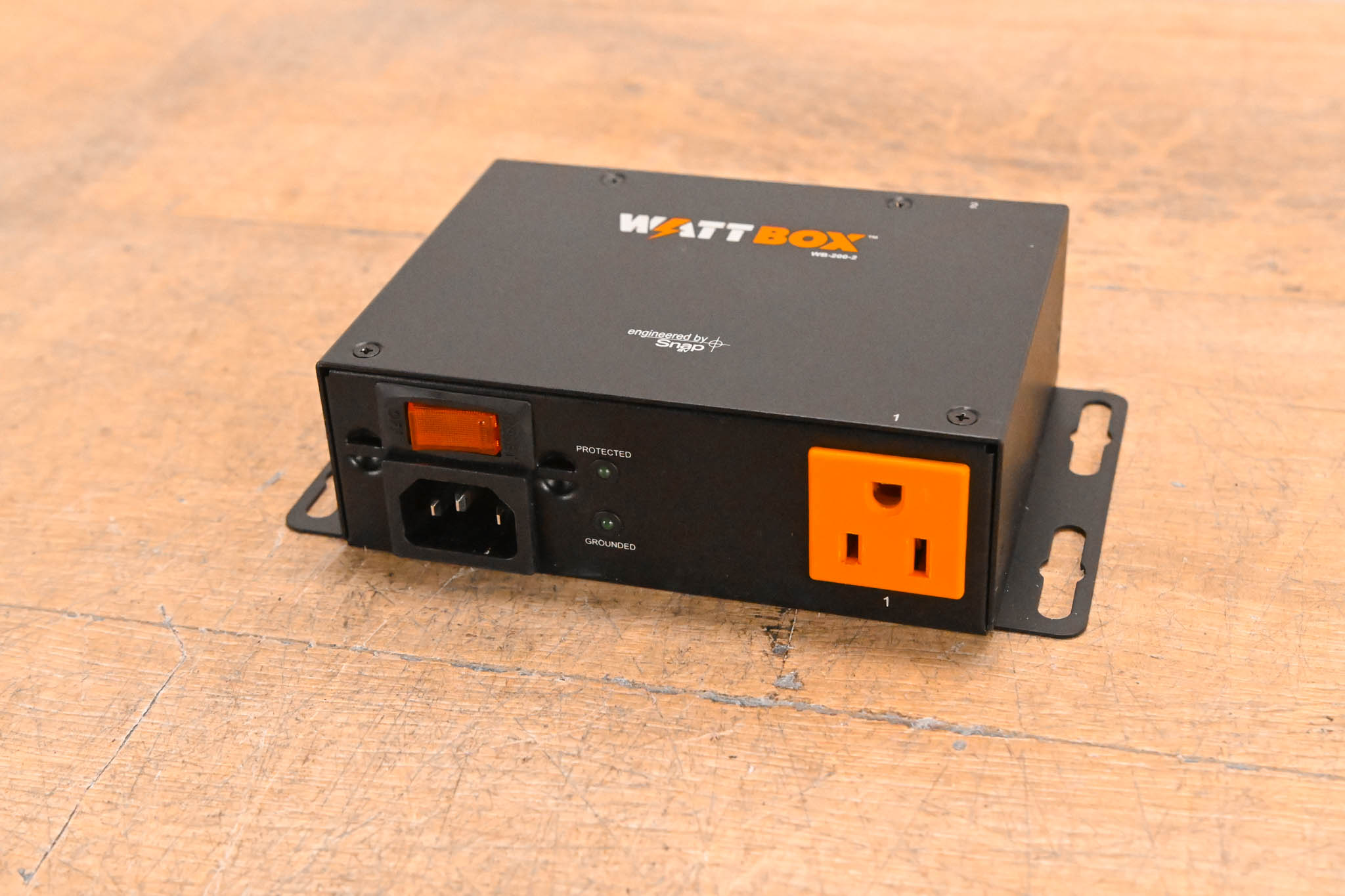 WattBox WB-200-2 Mounted Power Conditioner with 2 Outlets
