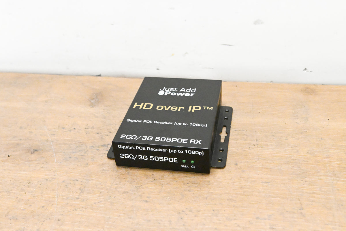 Just Add Power VBS-HDIP-505POE 3G 2GΩ/3G Receiver (NO POWER SUPPLY)
