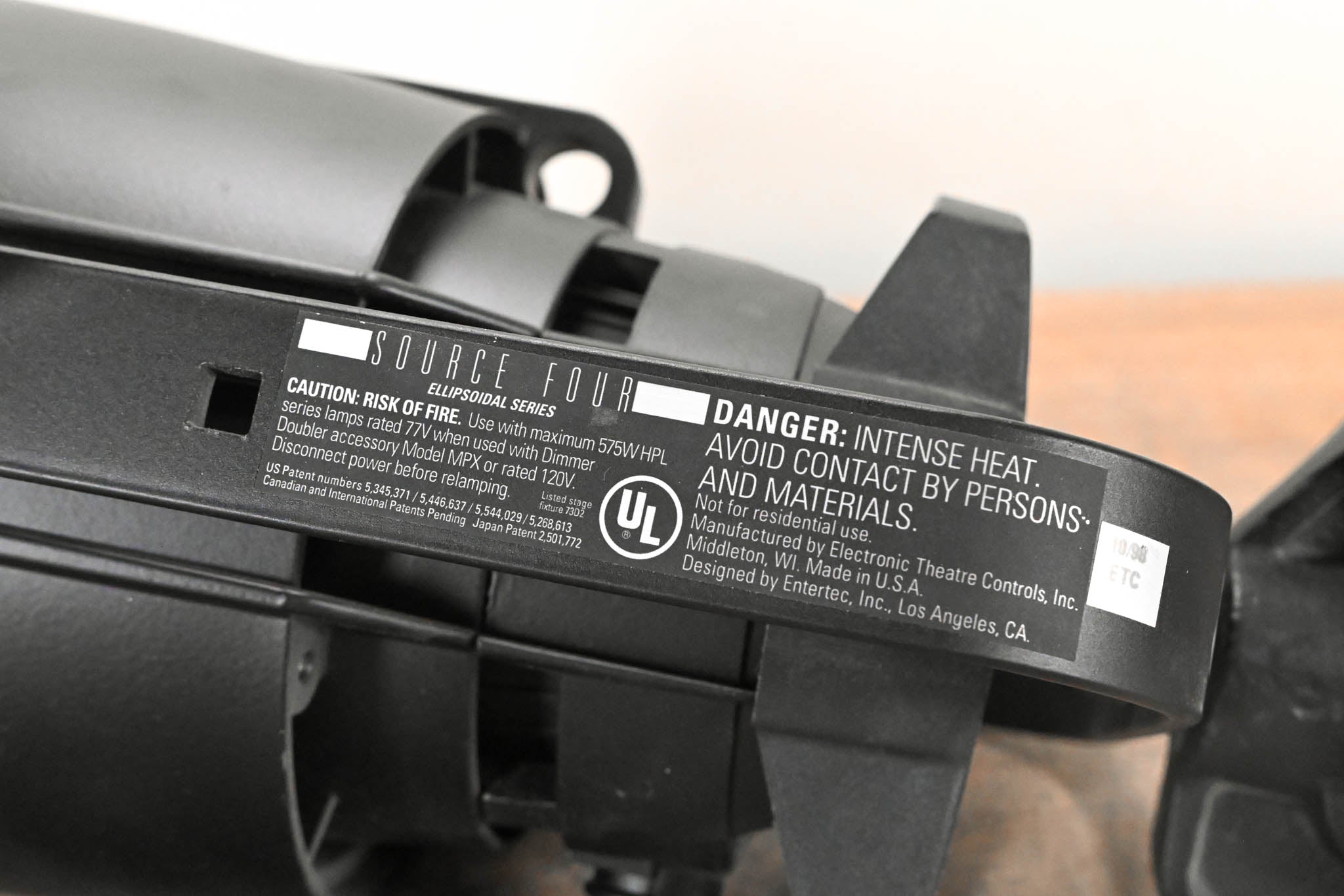 ETC Source Four Fixture Body and Burner Assembly