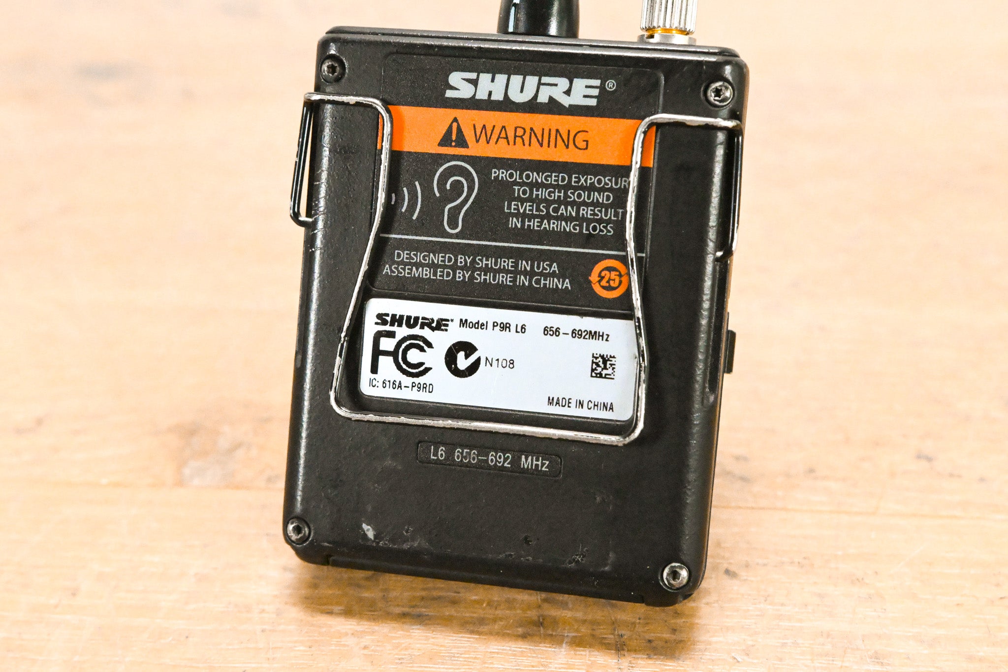 Shure PSM 900 Wireless IEM System L6 Band: 656-692 MHz (NO POWER SUPPLY)