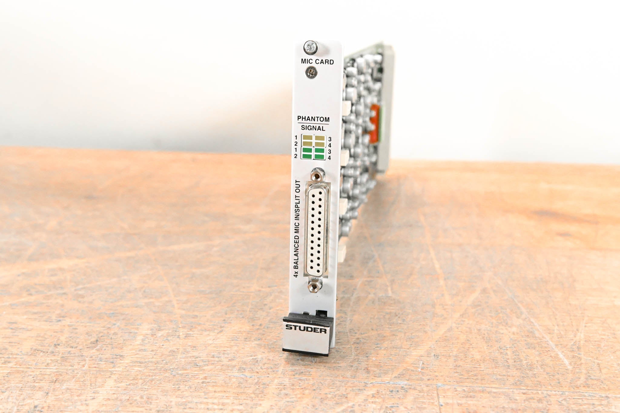 Studer Mic/Line In Card for D21m Modular I/O System