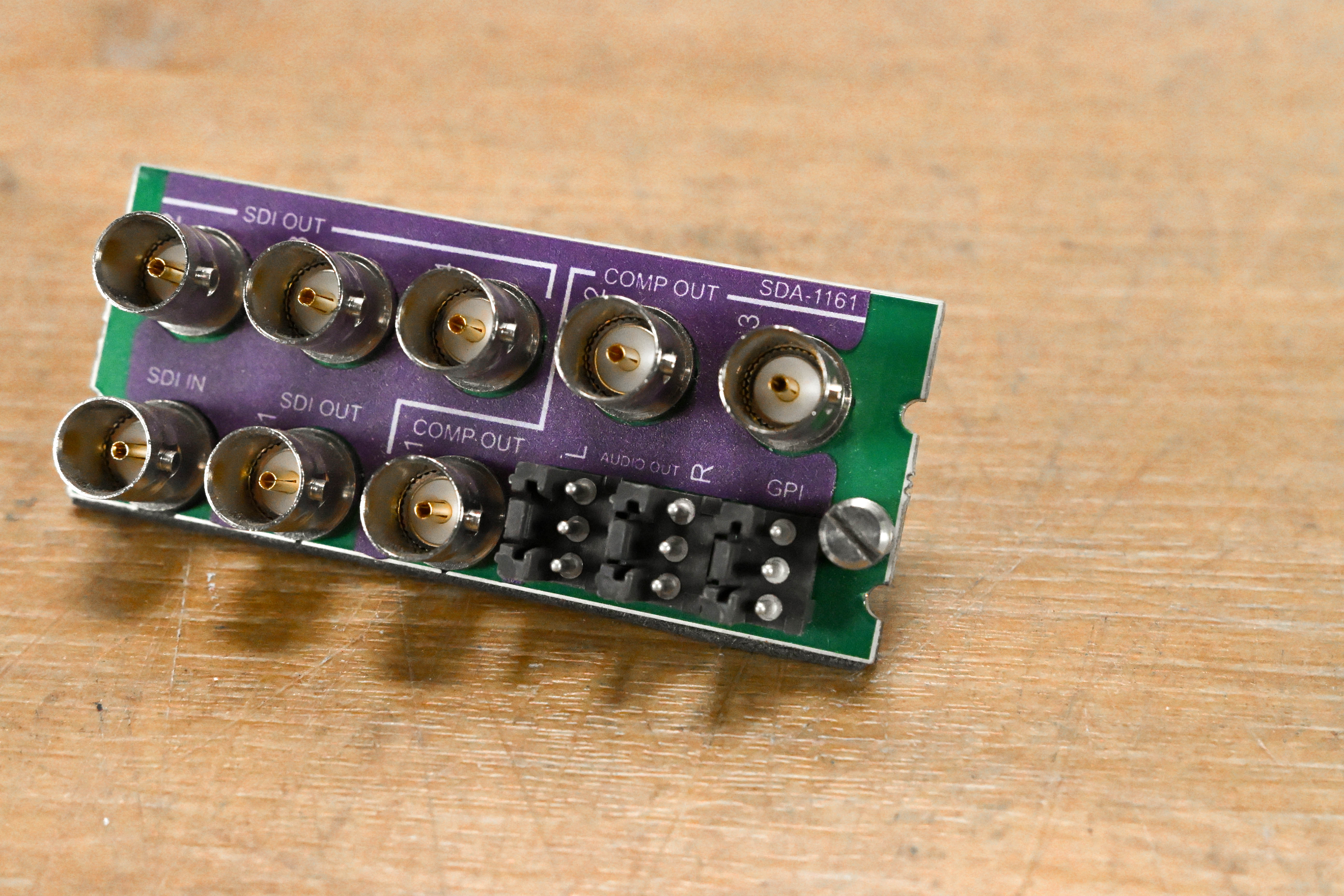 Miranda SDA-1161 Rear I/O Module for Densité Frame