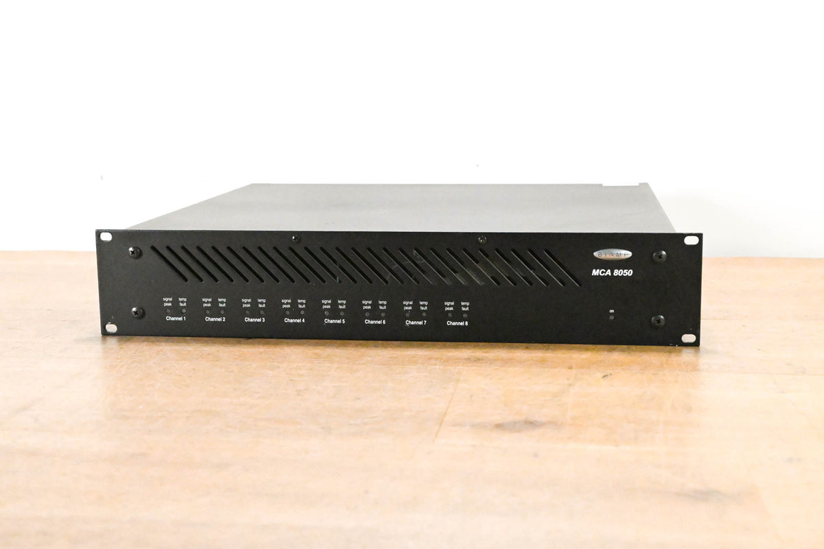 Biamp MCA 8050 8-Channel Amplifier
