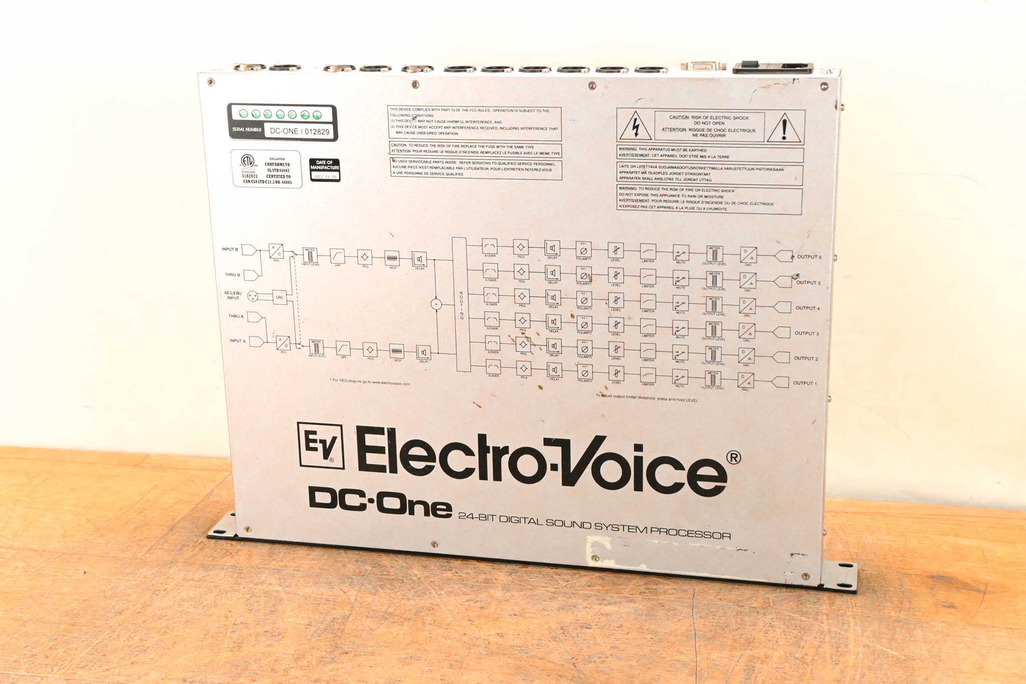 Electro-Voice (EV) DC-One 24-Bit Digital Sound System Processor
