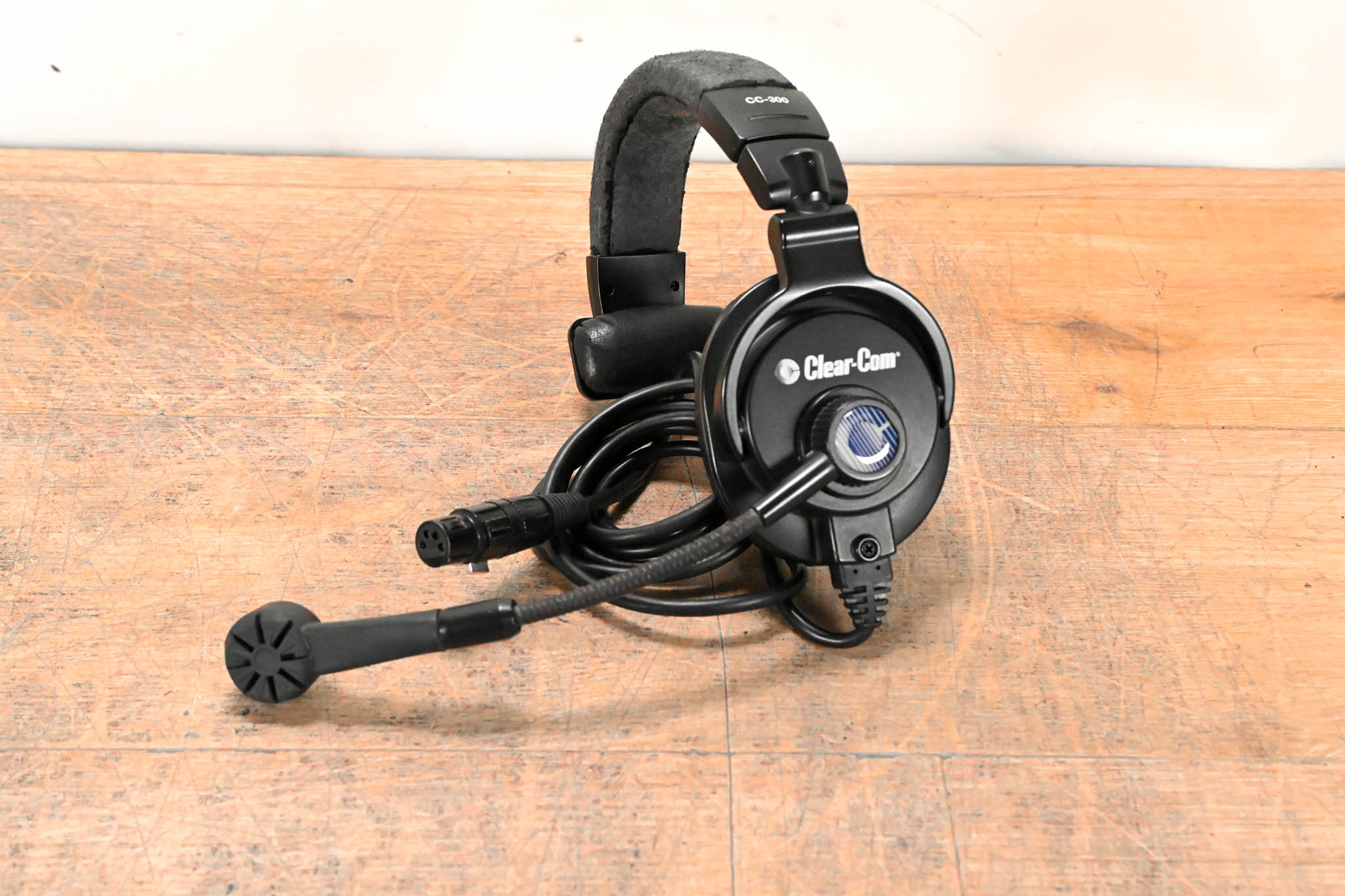 Clear-Com CC-300-X4 Single-Ear Intercom Headset with 4-Pin XLR Connector