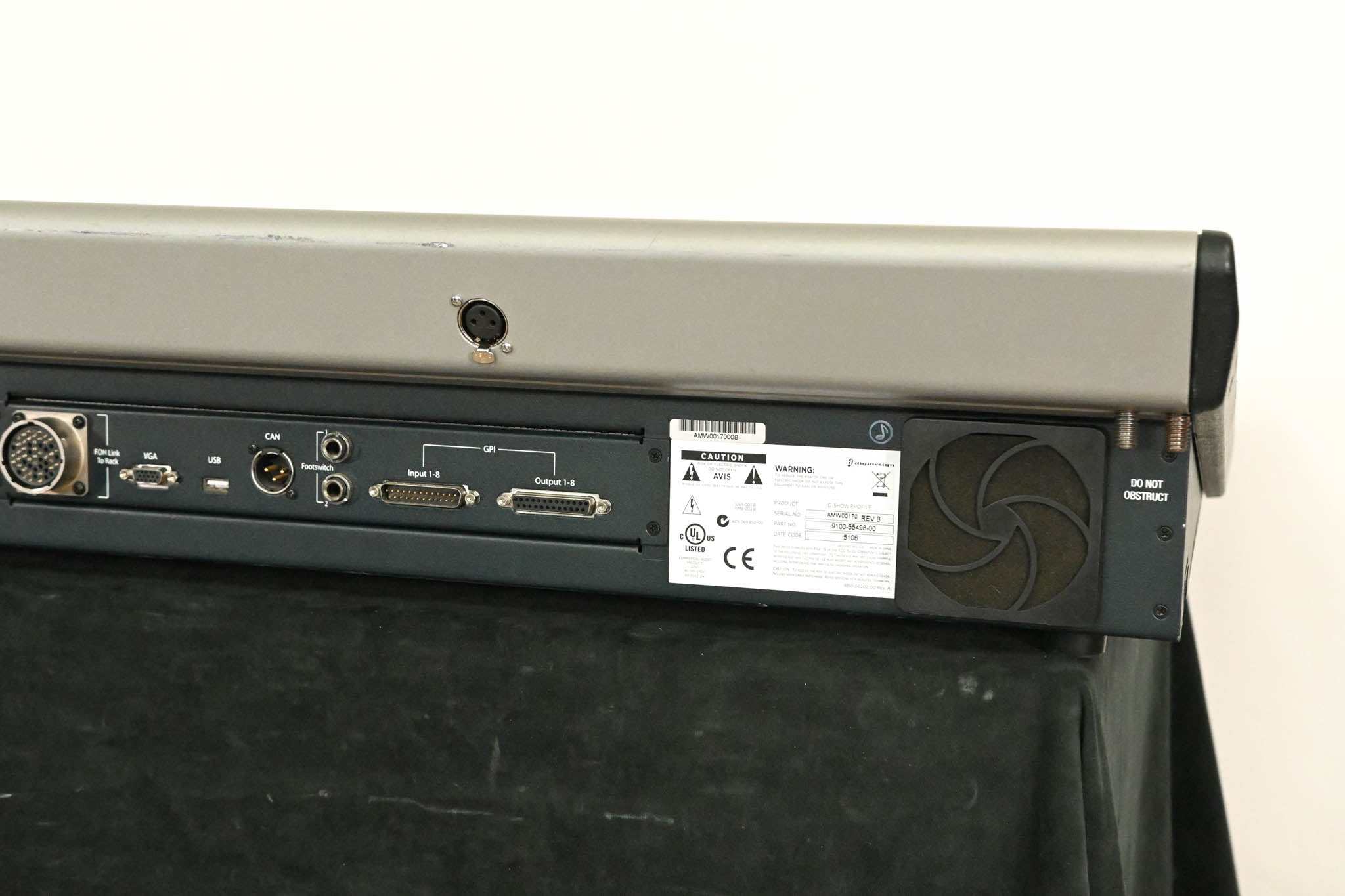 Digidesign D-Show Profile Digital Console w/ FOH Rack & two Stage Racks