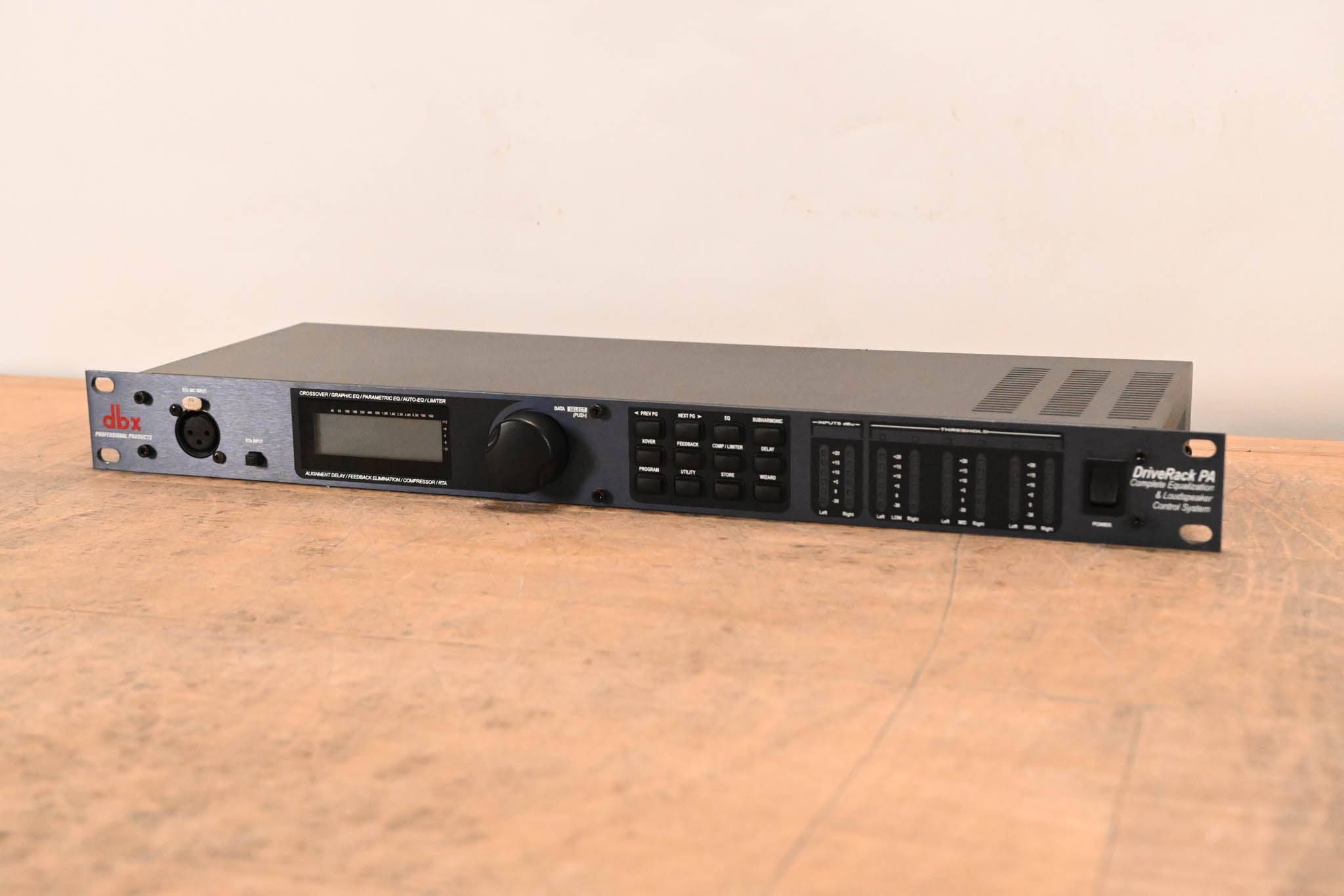 dbx DriveRack PA Complete Equalization and Loudspeaker Control System