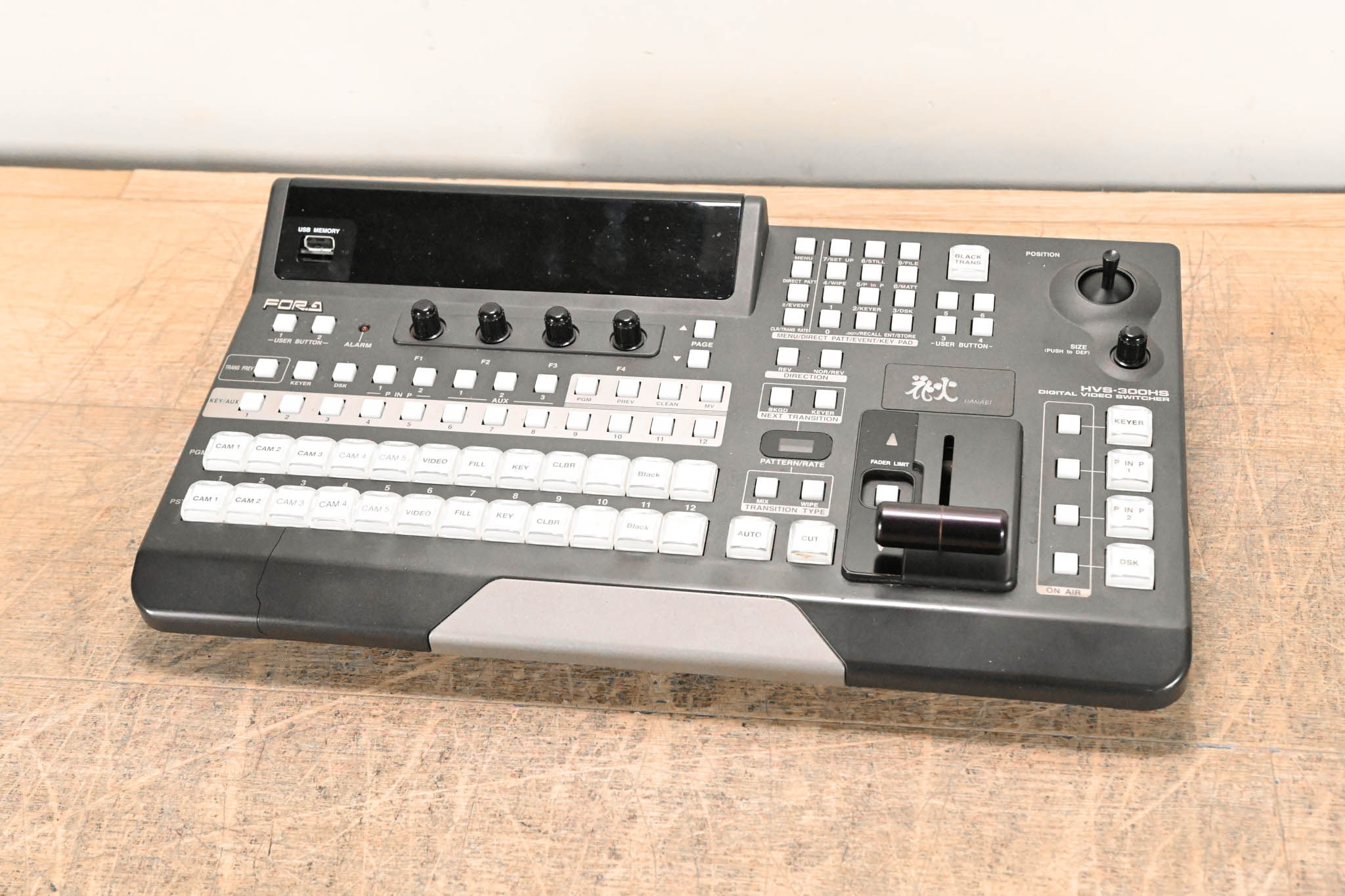 For.A HVS-300HS 1 M/E HANABI HD/SD Portable Digital Video Switcher