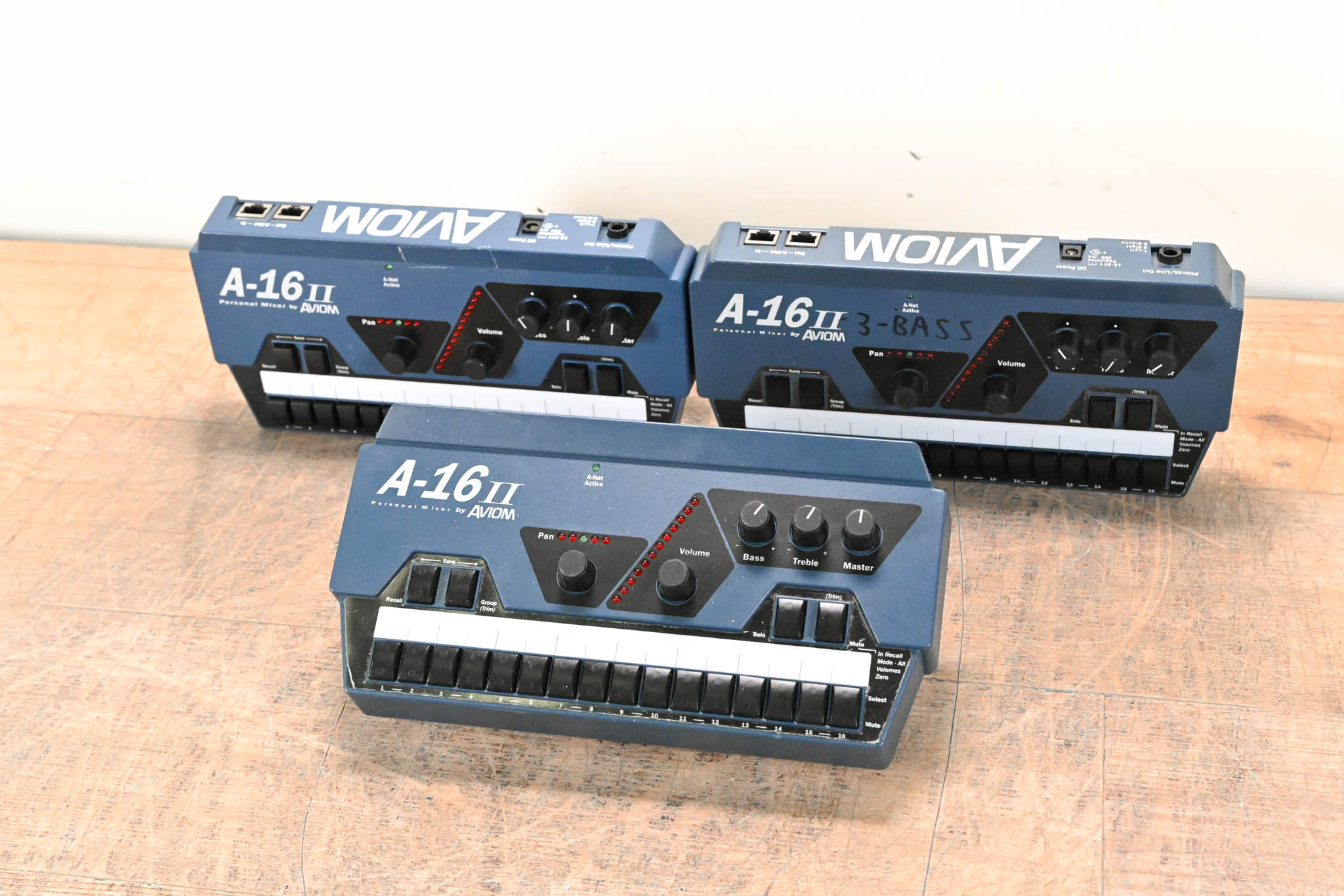 Aviom A-16II Personal Mixer (Pack of 3)