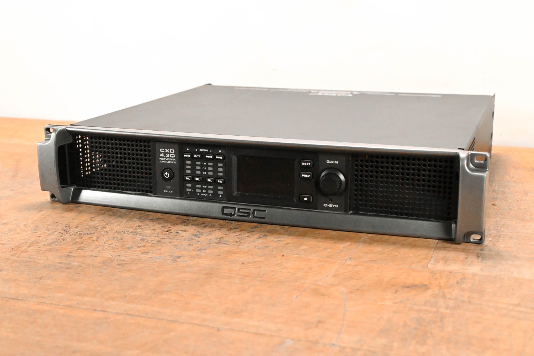 QSC CXD4.3Q 4-Channel Network Amplifier