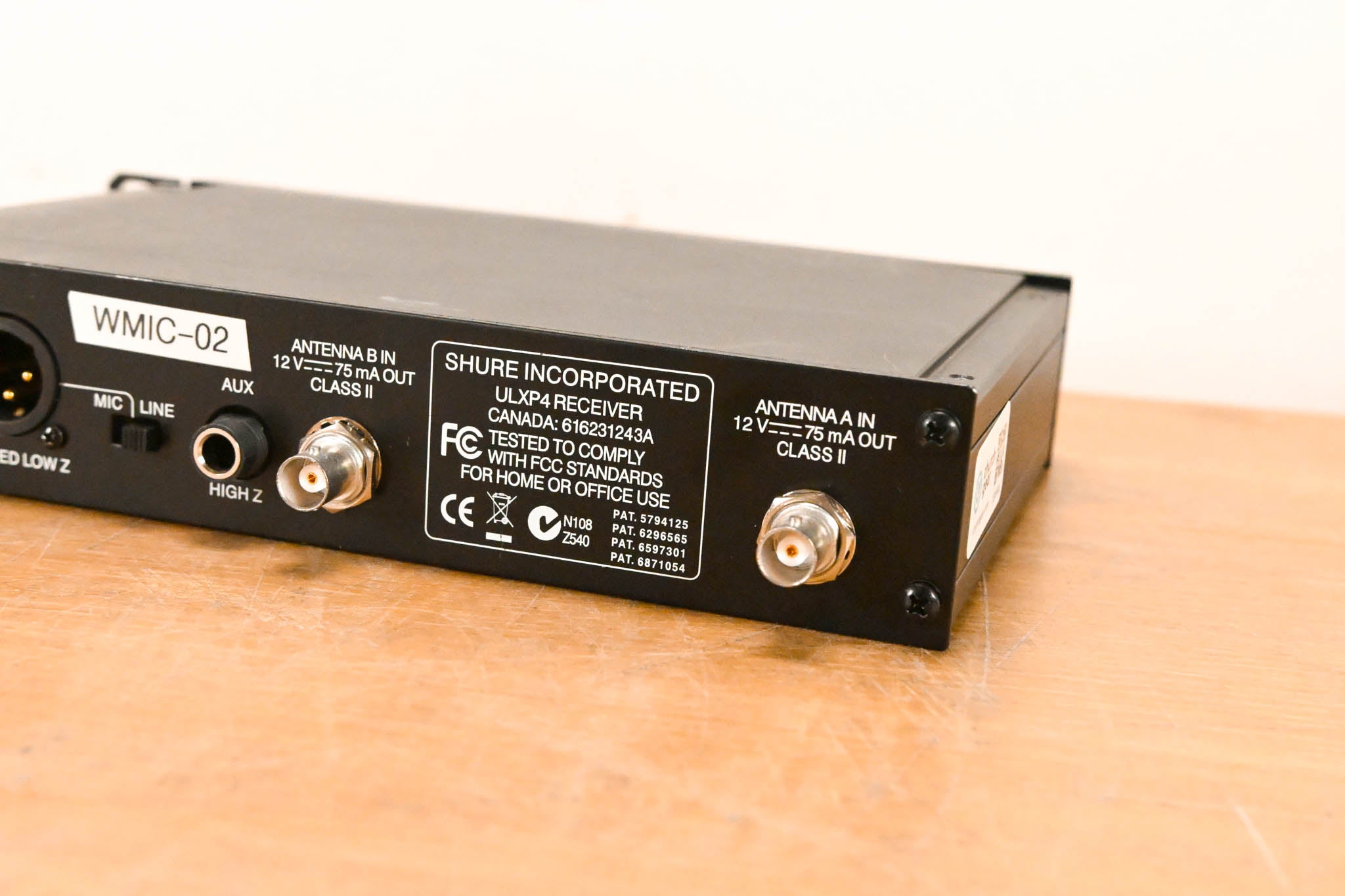 Shure ULXP24/SM86 Handheld Wireless Microphone System 554-590 MHz NO PSU