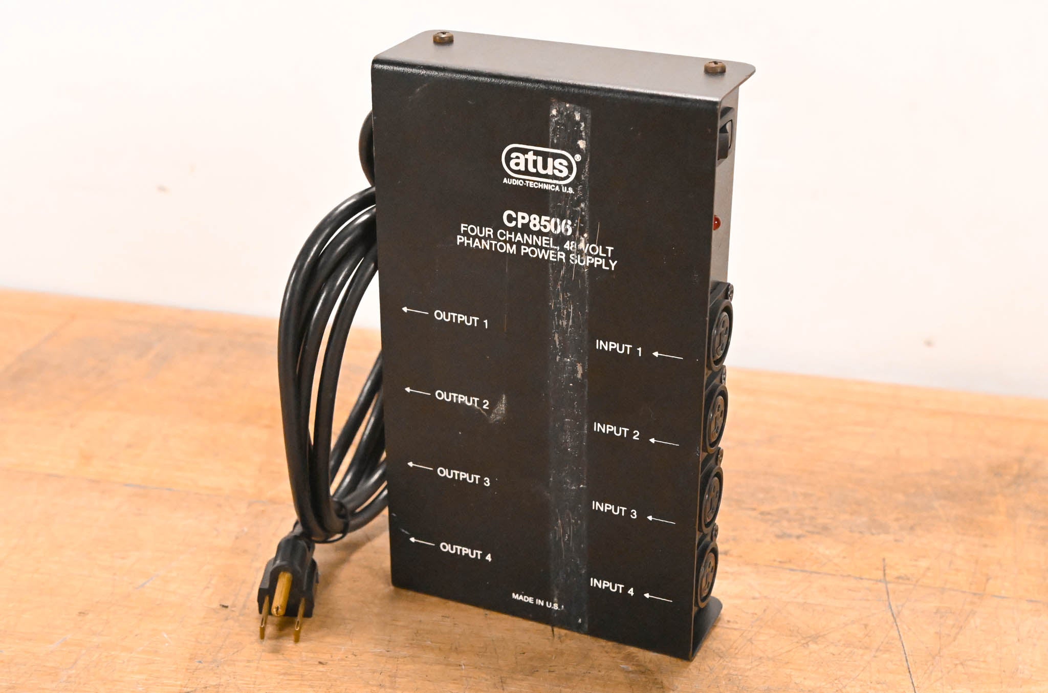 Audio-Technica CP8506 4-Channel 48V Phantom Power Supply