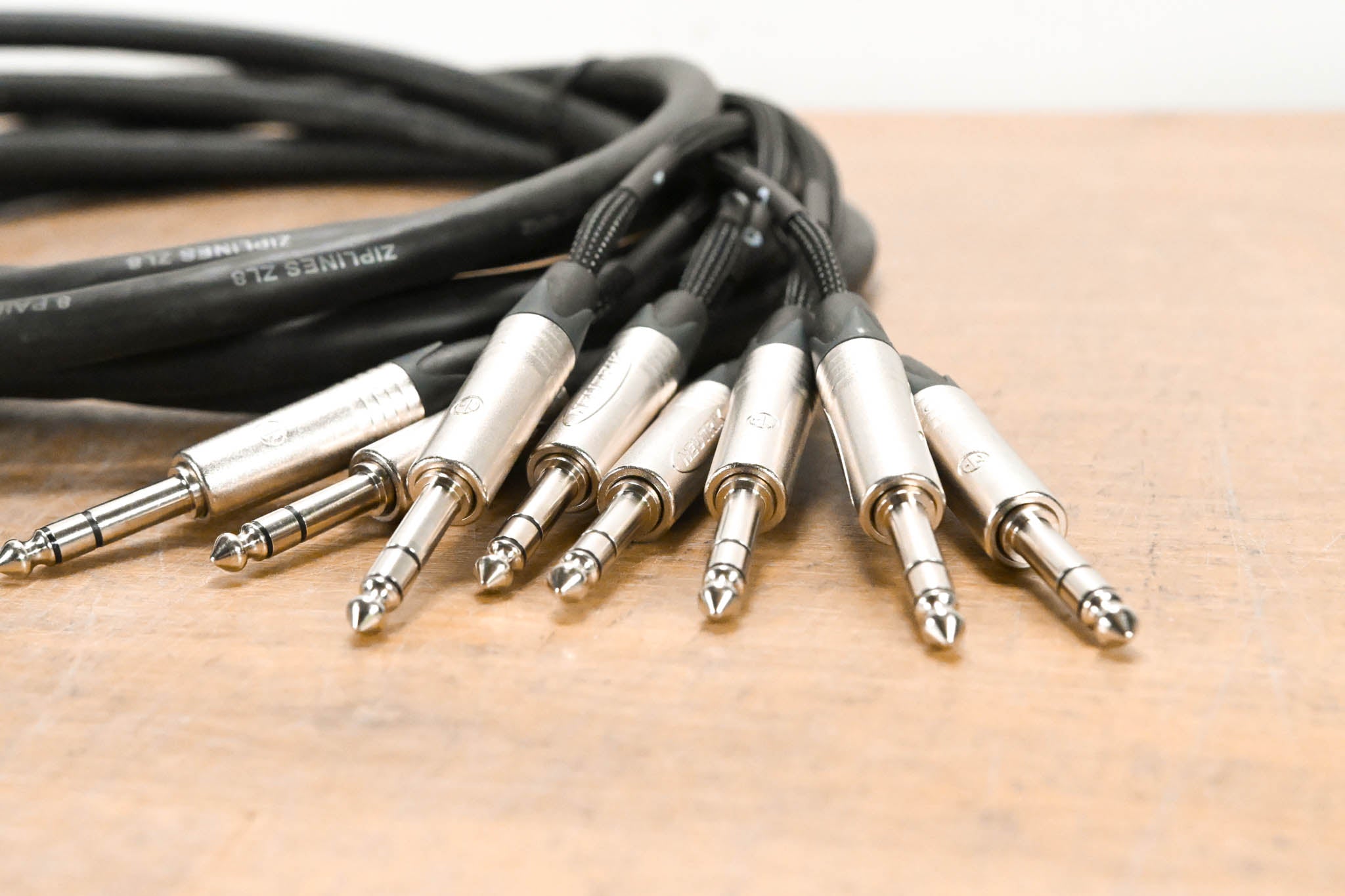 JUMPERZ Zipline DB25 Male to TRS 8-Channel Analog Audio Cable - 15'