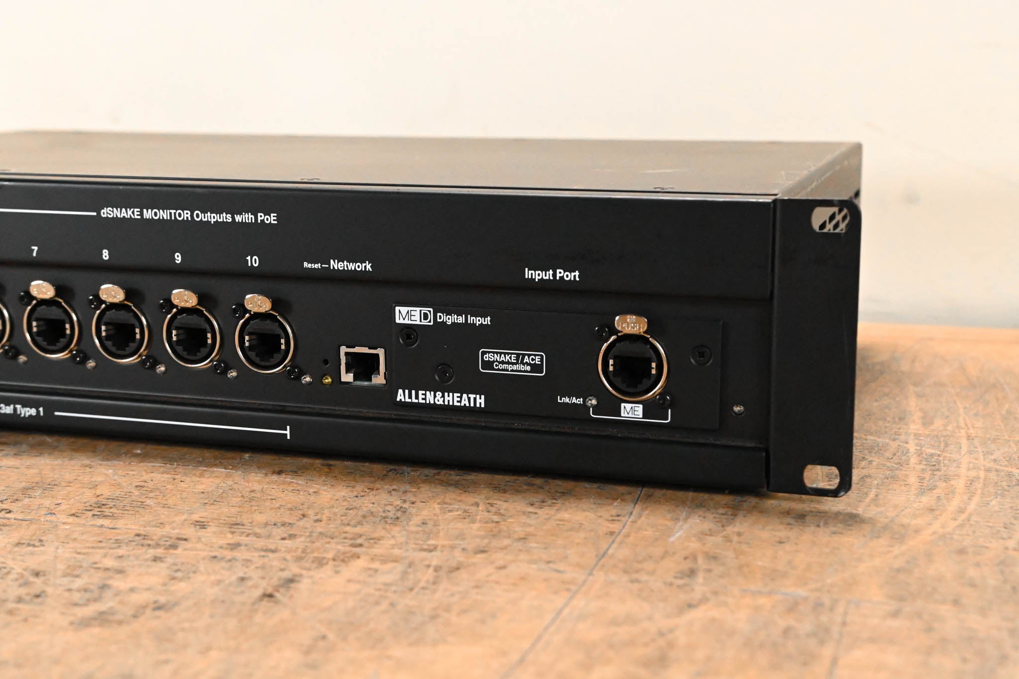 Allen & Heath ME-U 10-Port PoE Monitor Hub for ME-1 Personal Mixers