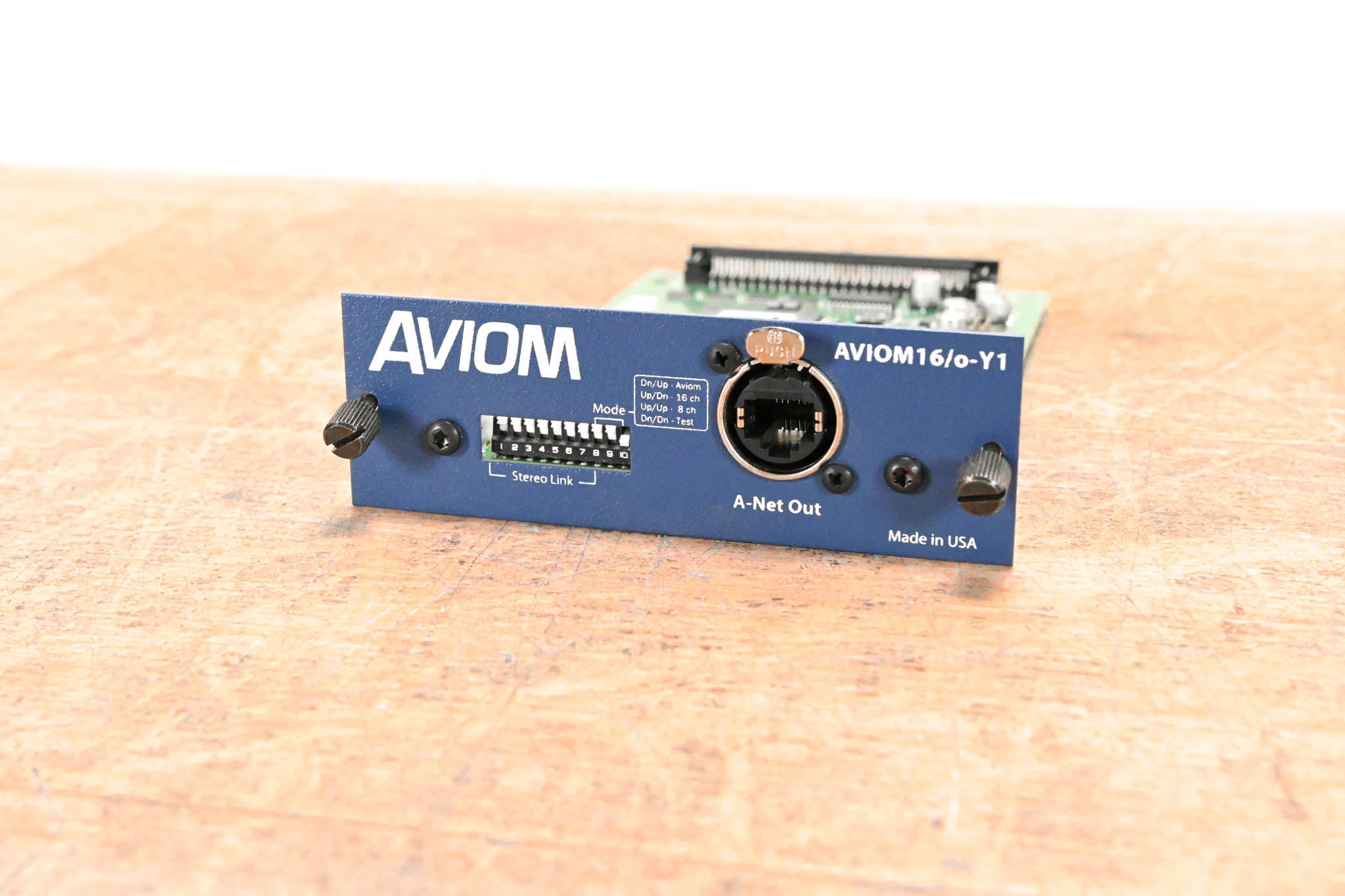 Aviom 16/o-Y1 A-Net Card for Yamaha Digital Products