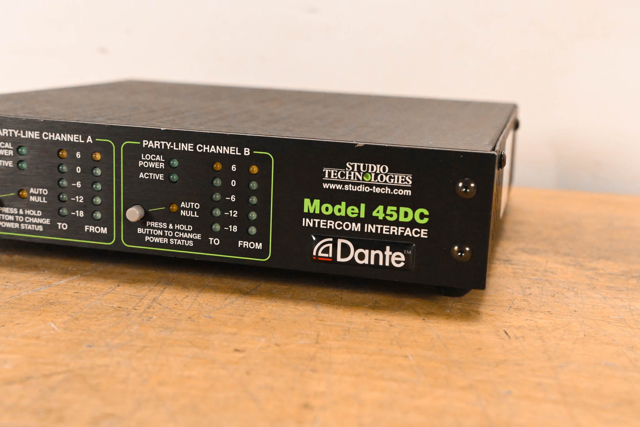 Studio Technologies 45DC Dante Intercom Interface (NO PSU)