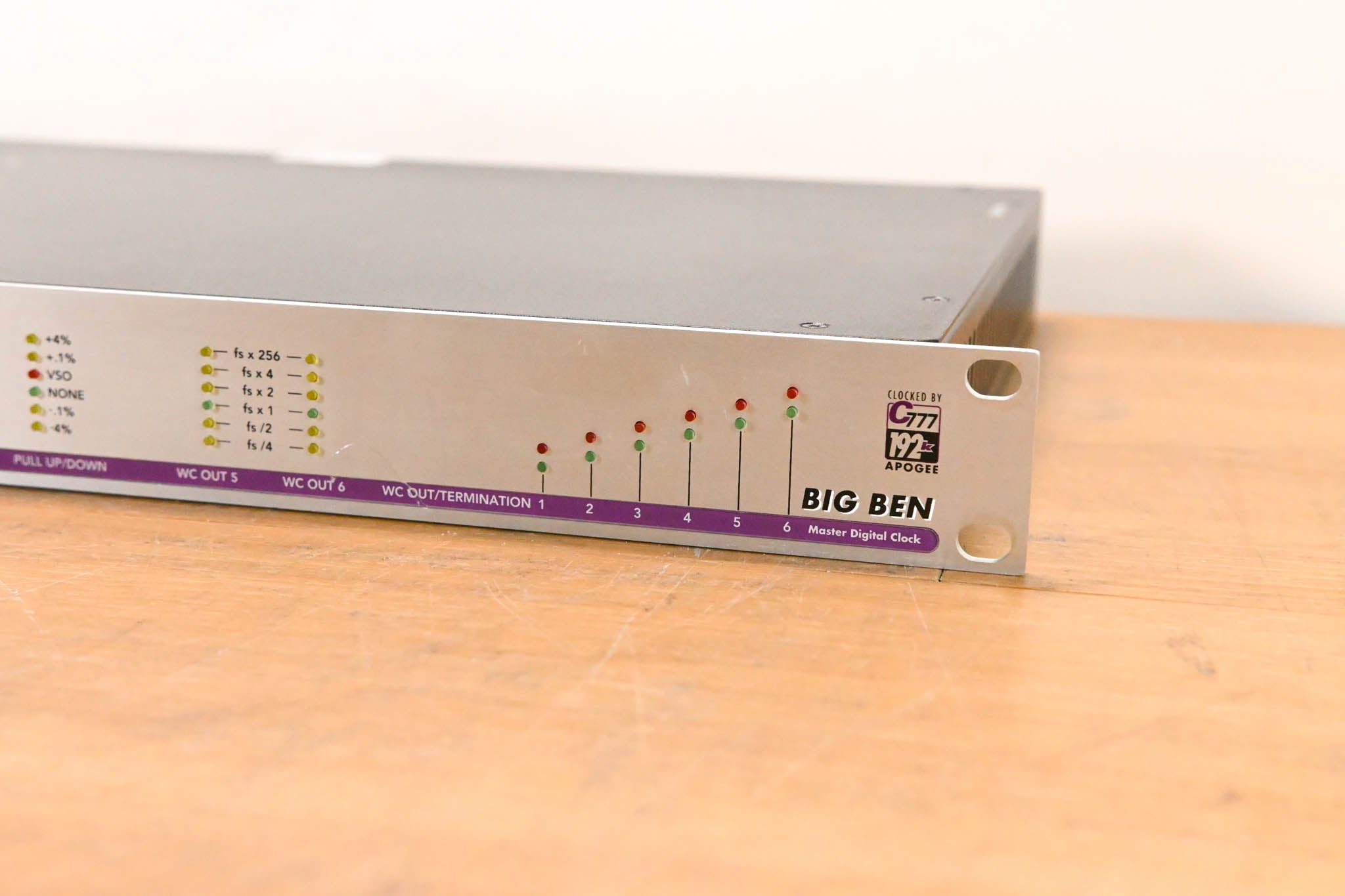 Apogee Big Ben C777 192k Master Digital Clock