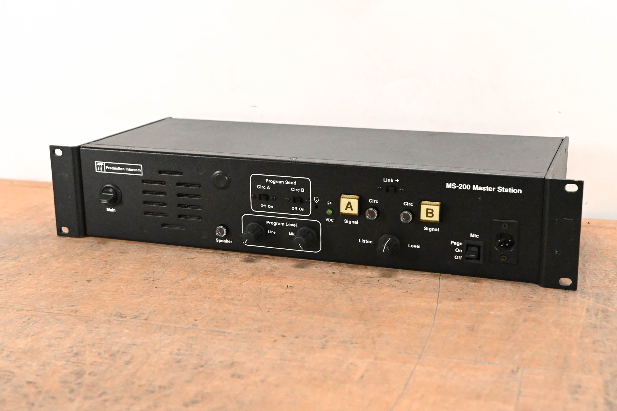 Production Intercom MS-200 2-Channel Master Station (NO POWER SUPPLY)