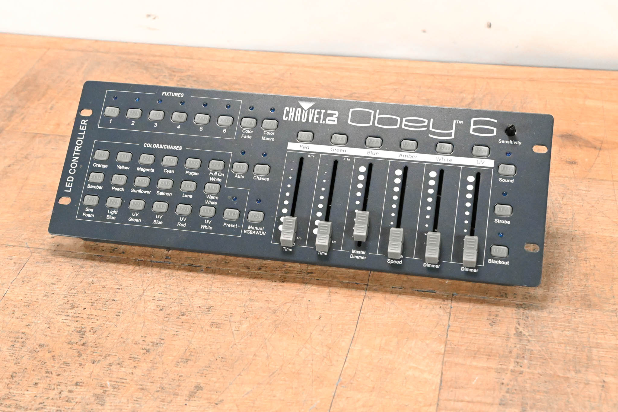 Chauvet Obey 6 36-Channel DMX Lighting Controller (NO POWER SUPPLY)