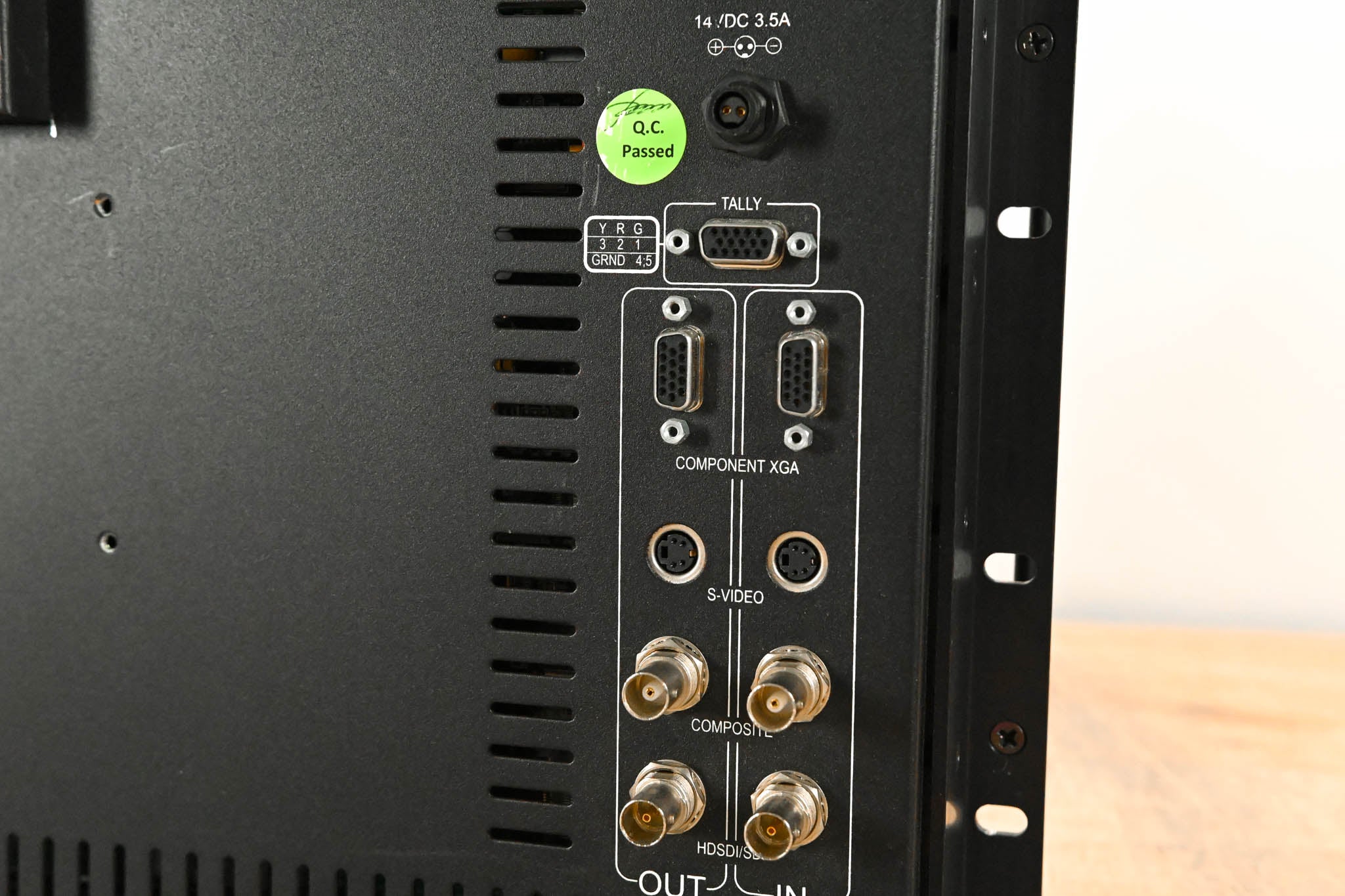 Marshall V-R171P-AFHD 17" Full HD Rackmount LCD Monitor (NO PSU)