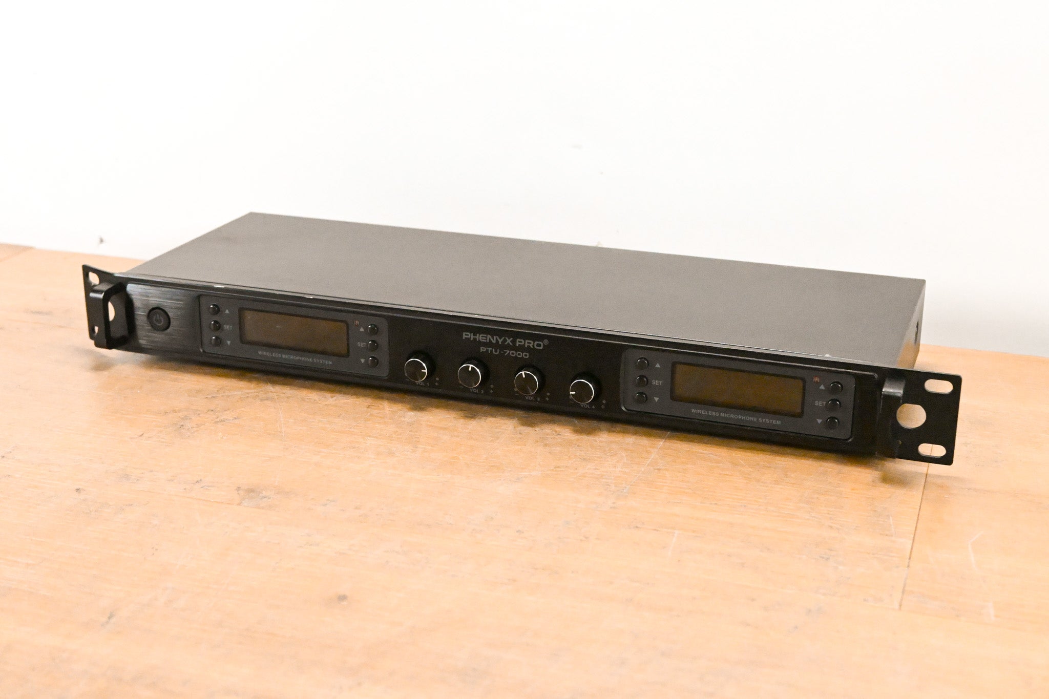 Phenyx Pro PWR-7000 4-CH Wireless Receiver for PTU-7000 System (NO PSU)