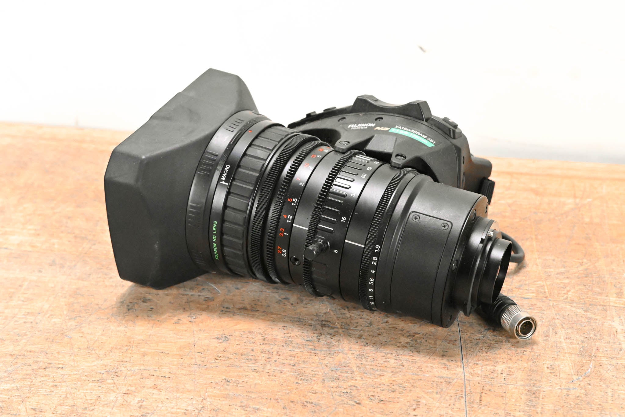 Fujinon XA16sx8BRAM-XB1 2/3" 8.0-128mm Quick Zoom ENG HD Lens