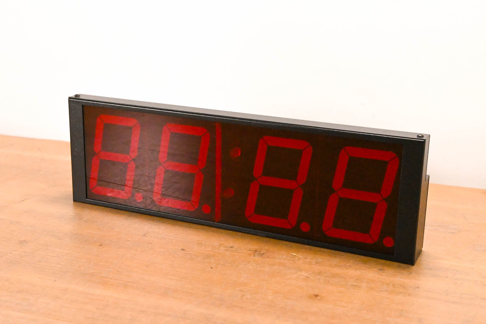 Masterclock TCD44 Time Code Display Studio Clock (NO POWER SUPPLY)
